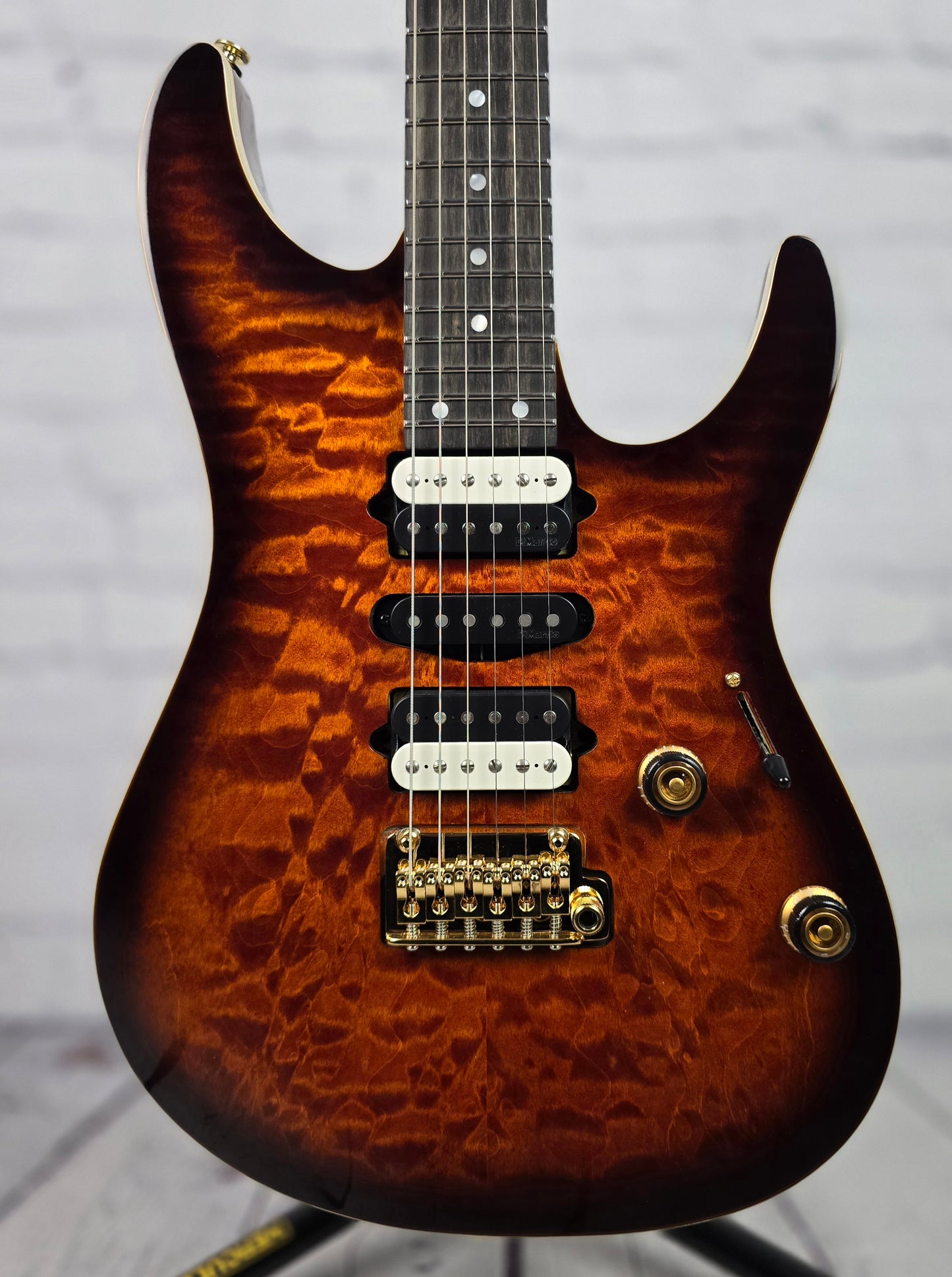 Ibanez Premium AZ47P1QM DEB 6 String Electric Guitar Dragon Eye Burst