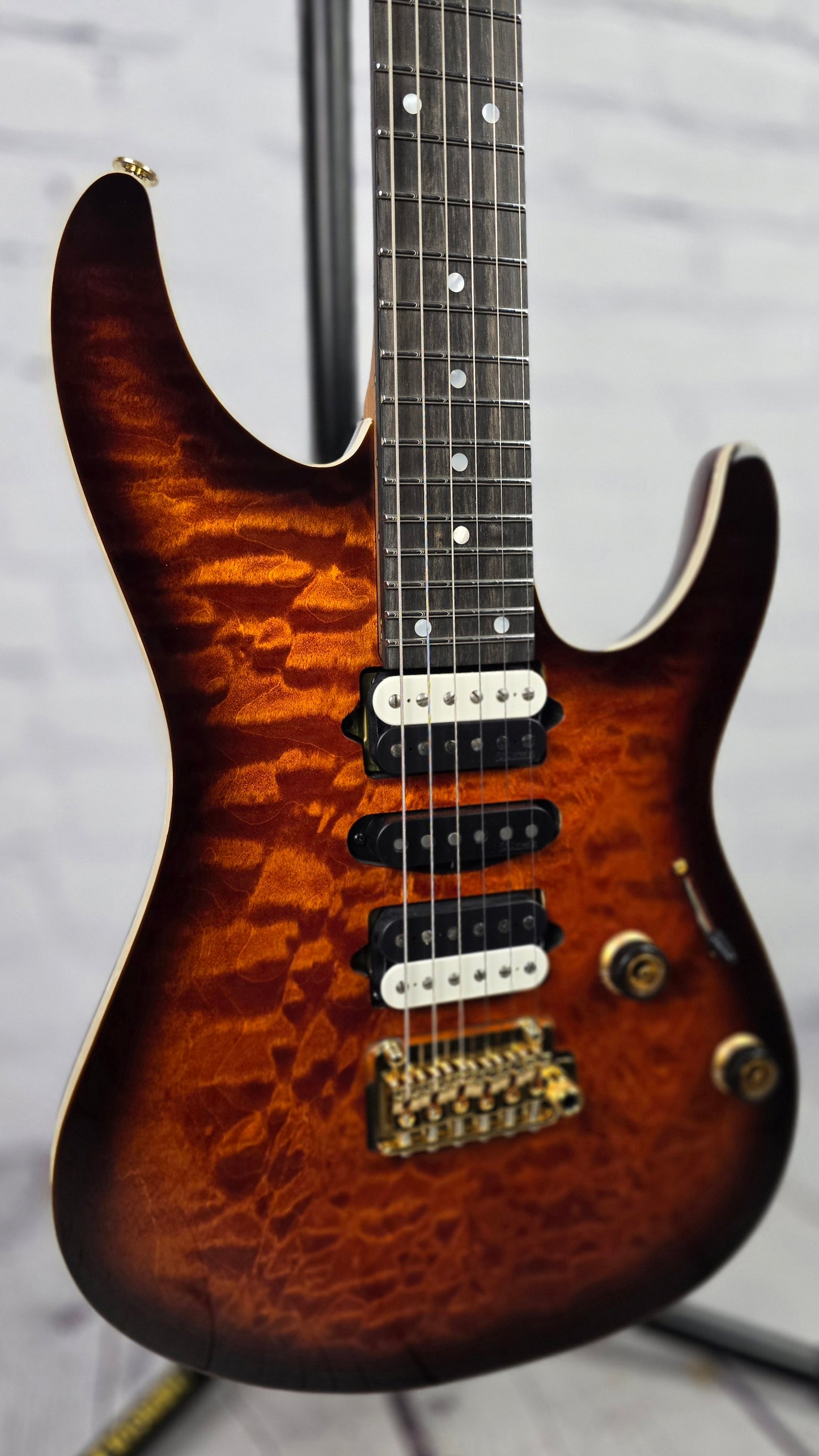 Ibanez Premium AZ47P1QM DEB 6 String Electric Guitar Dragon Eye Burst