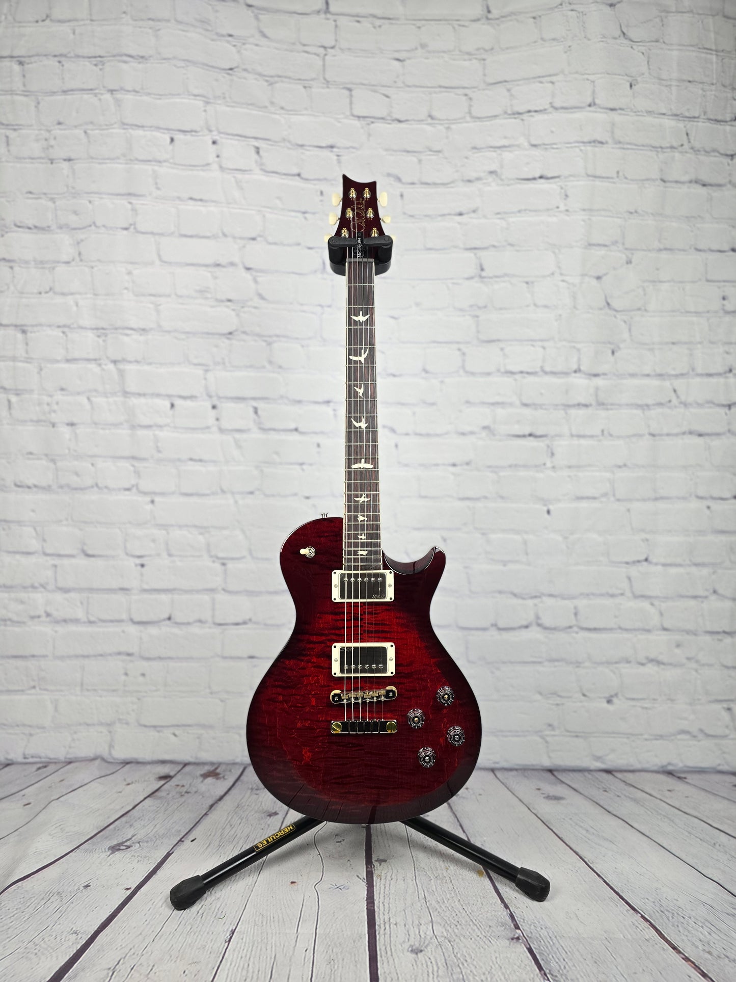 Paul Reed Smith PRS S2 McCarty 594 Singlecut Electric Guitar Fire Red Burst