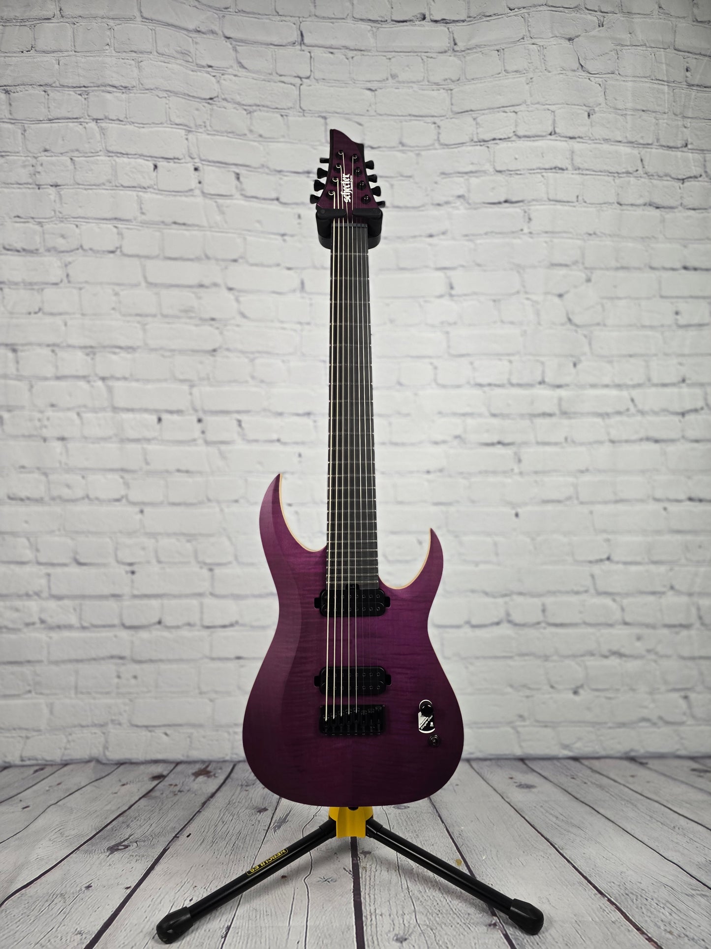 Schecter Guitars John Browne TAO 8 String Electric Guitar Satin Trans Purple