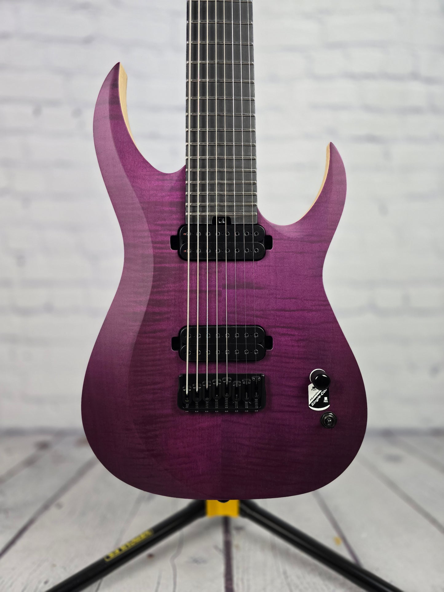 Schecter Guitars John Browne TAO 8 String Electric Guitar Satin Trans Purple