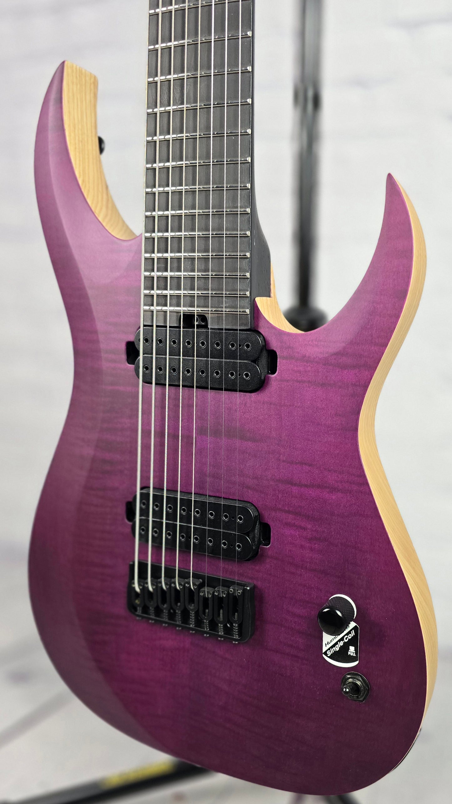 Schecter Guitars John Browne TAO 8 String Electric Guitar Satin Trans Purple