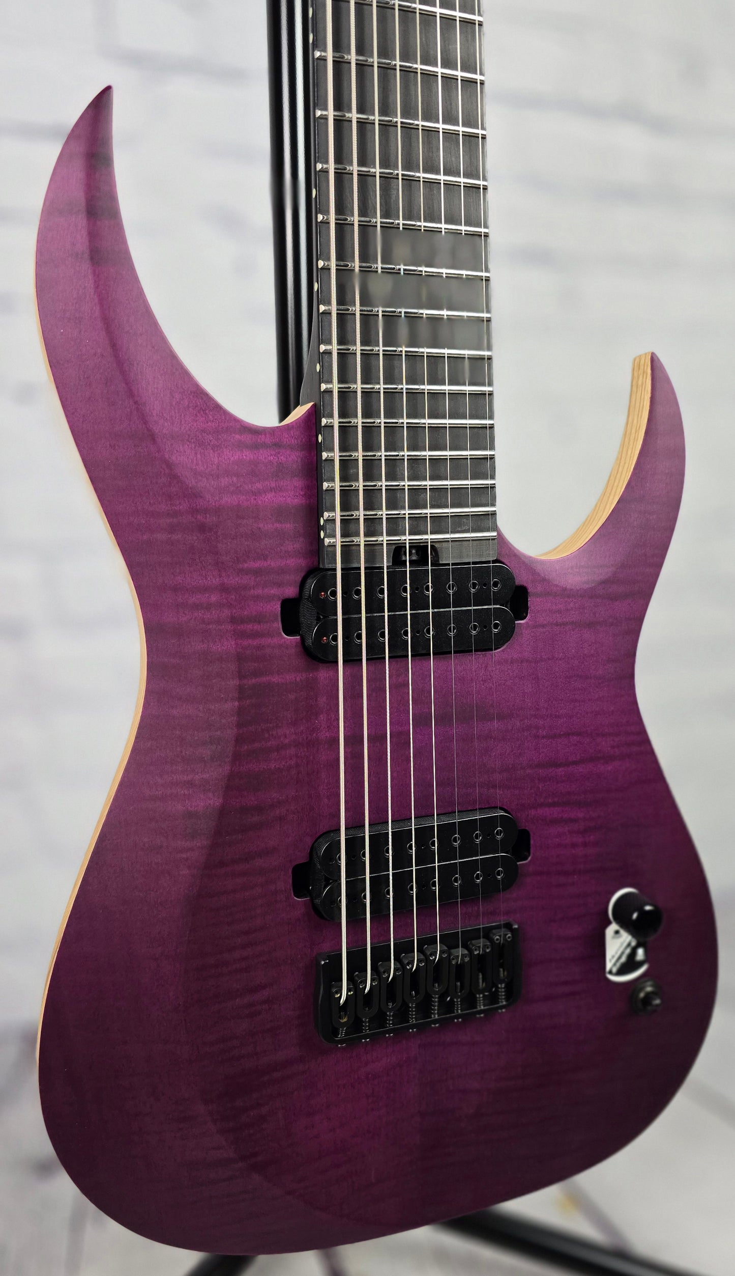 Schecter Guitars John Browne TAO 8 String Electric Guitar Satin Trans Purple