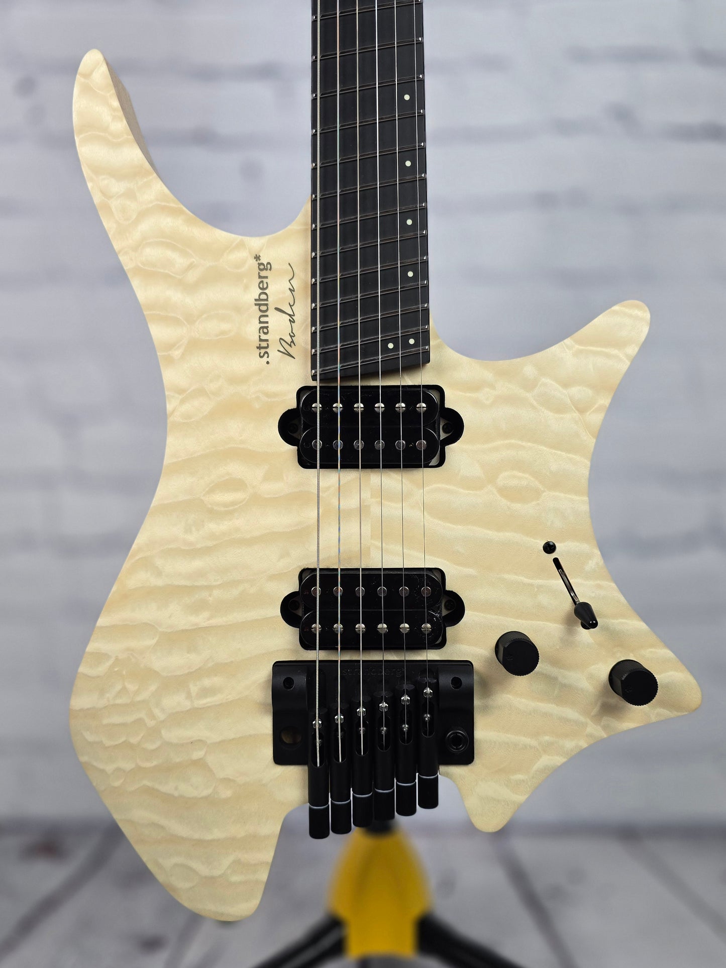 Strandberg Boden Prog NX 6 String Electric Guitar Natural Quilt Top