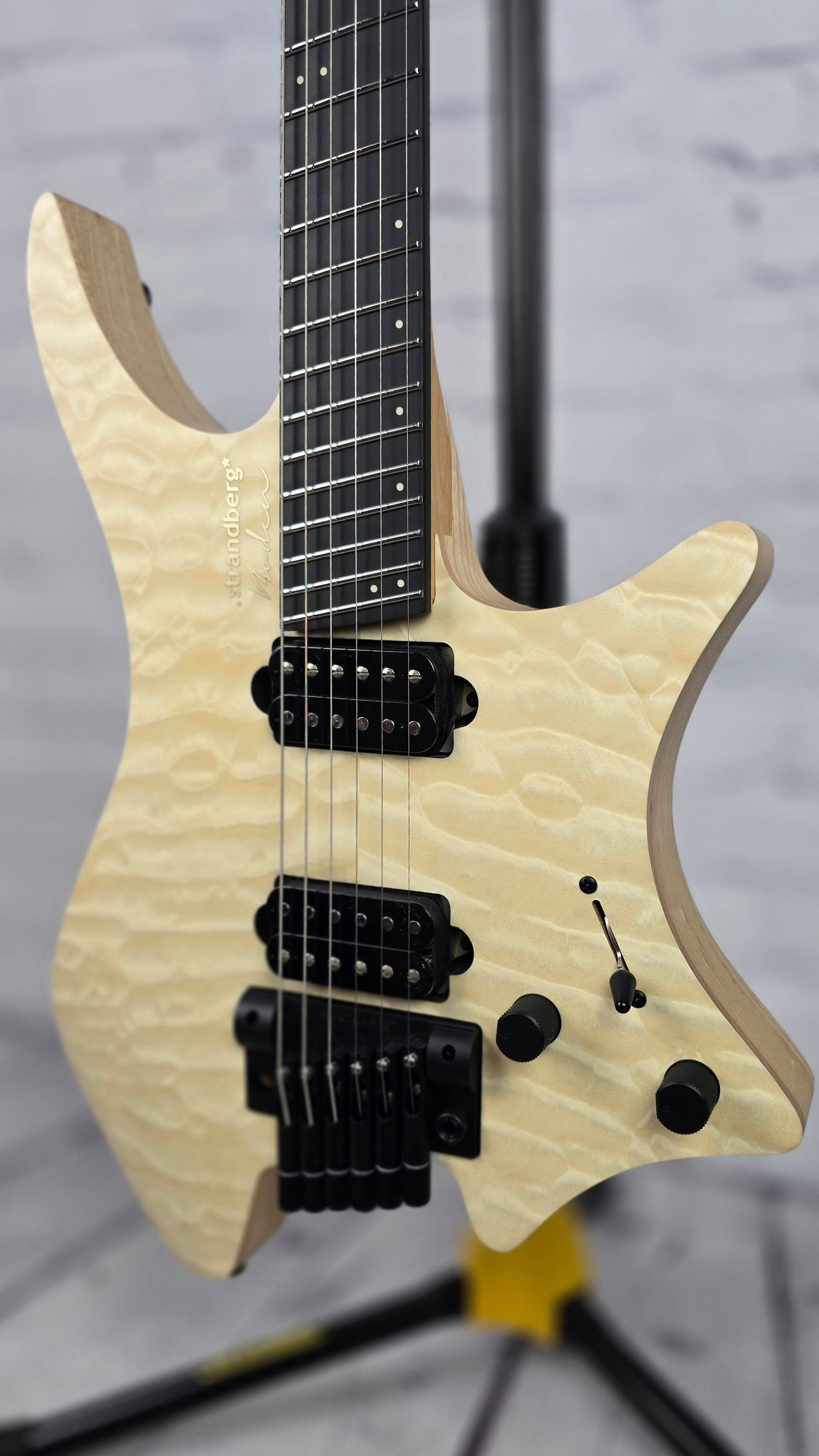 Strandberg Boden Prog NX 6 String Electric Guitar Natural Quilt Top