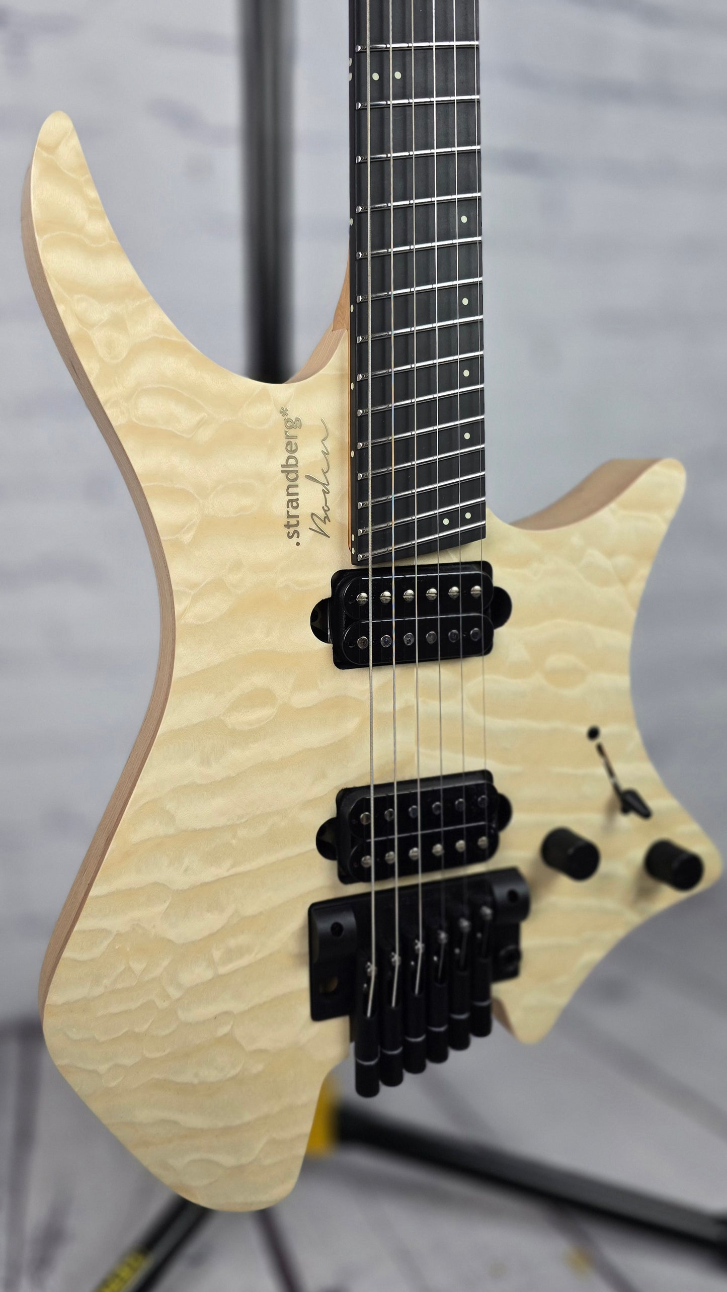 Strandberg Boden Prog NX 6 String Electric Guitar Natural Quilt Top