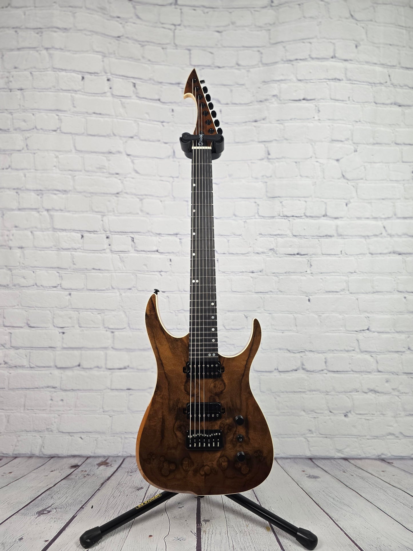 Ormsby Hype GTR 7 String Electric Guitar Hardtail Exotic Walnut