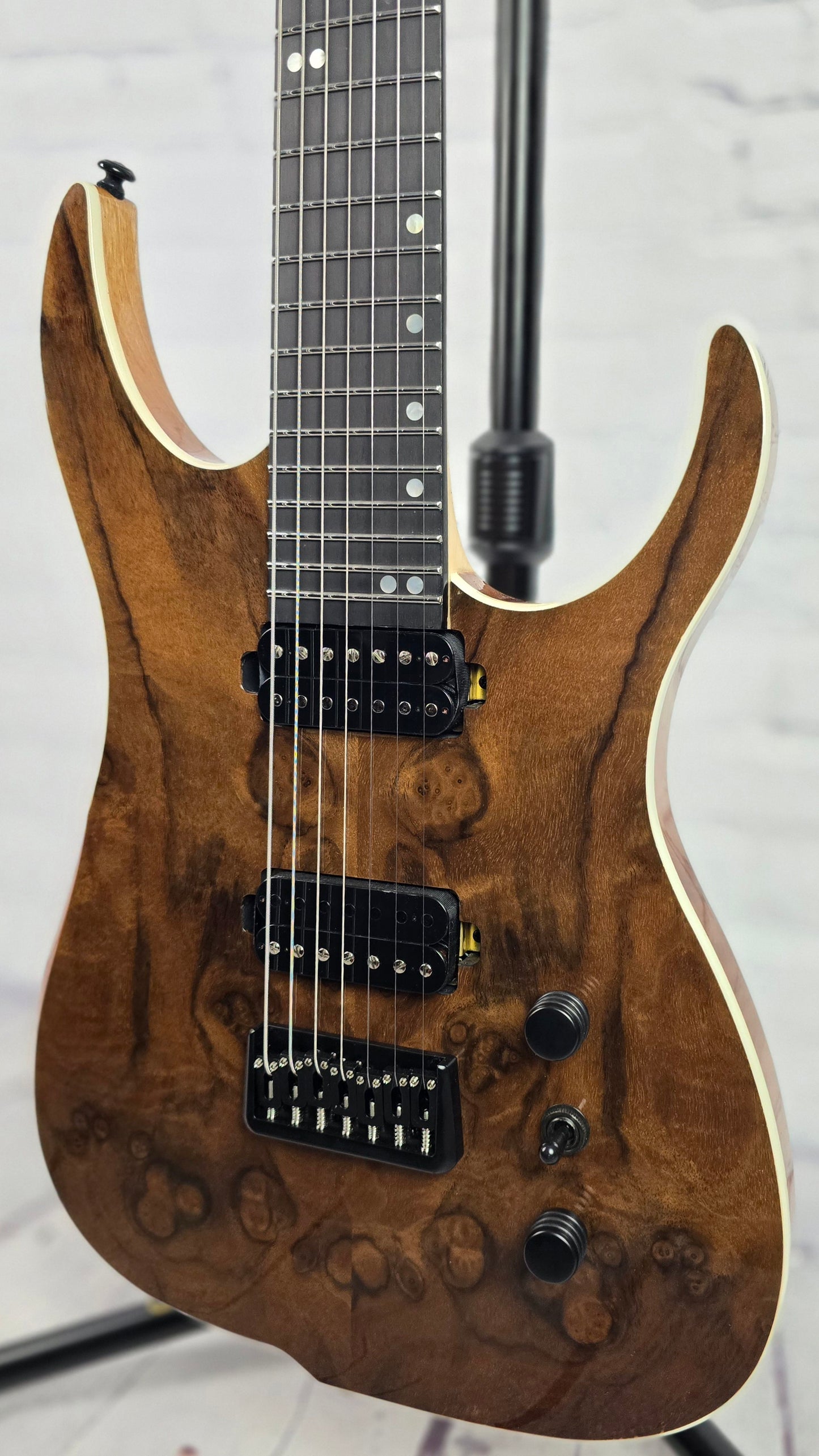 Ormsby Hype GTR 7 String Electric Guitar Hardtail Exotic Walnut