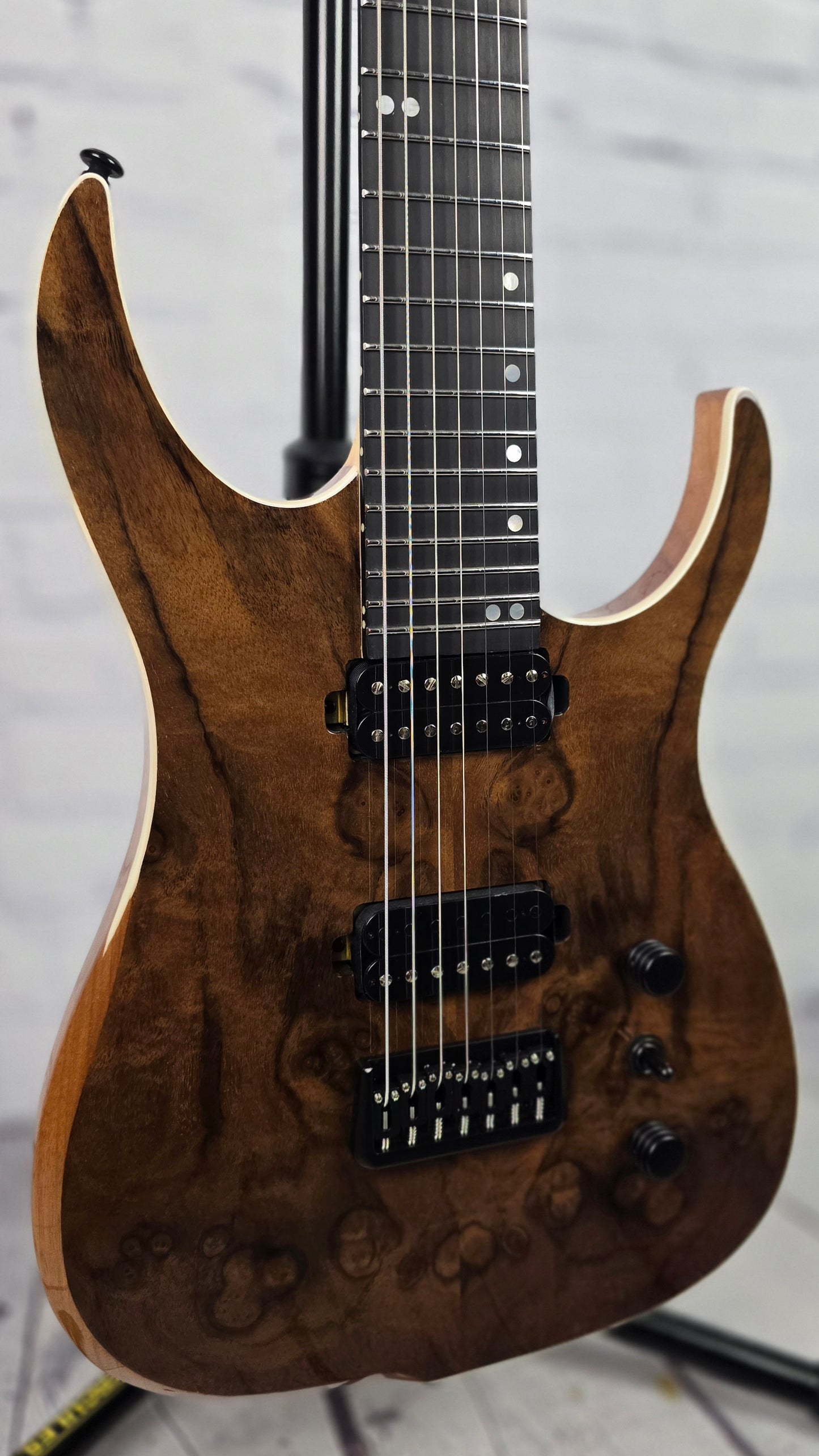 Ormsby Hype GTR 7 String Electric Guitar Hardtail Exotic Walnut