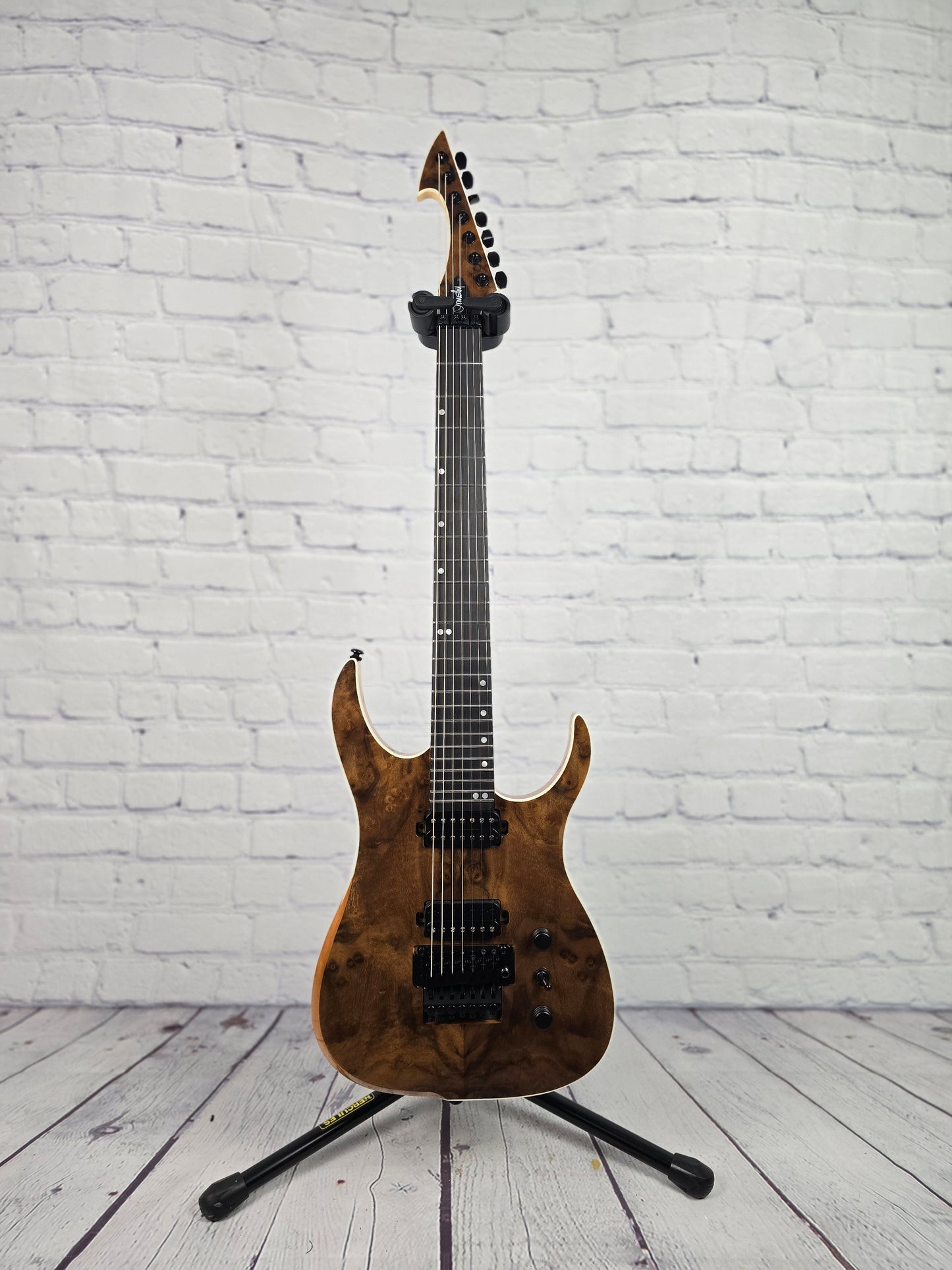 Ormsby Hype GTR 7 String Electric Guitar Floyd Rose Exotic Walnut