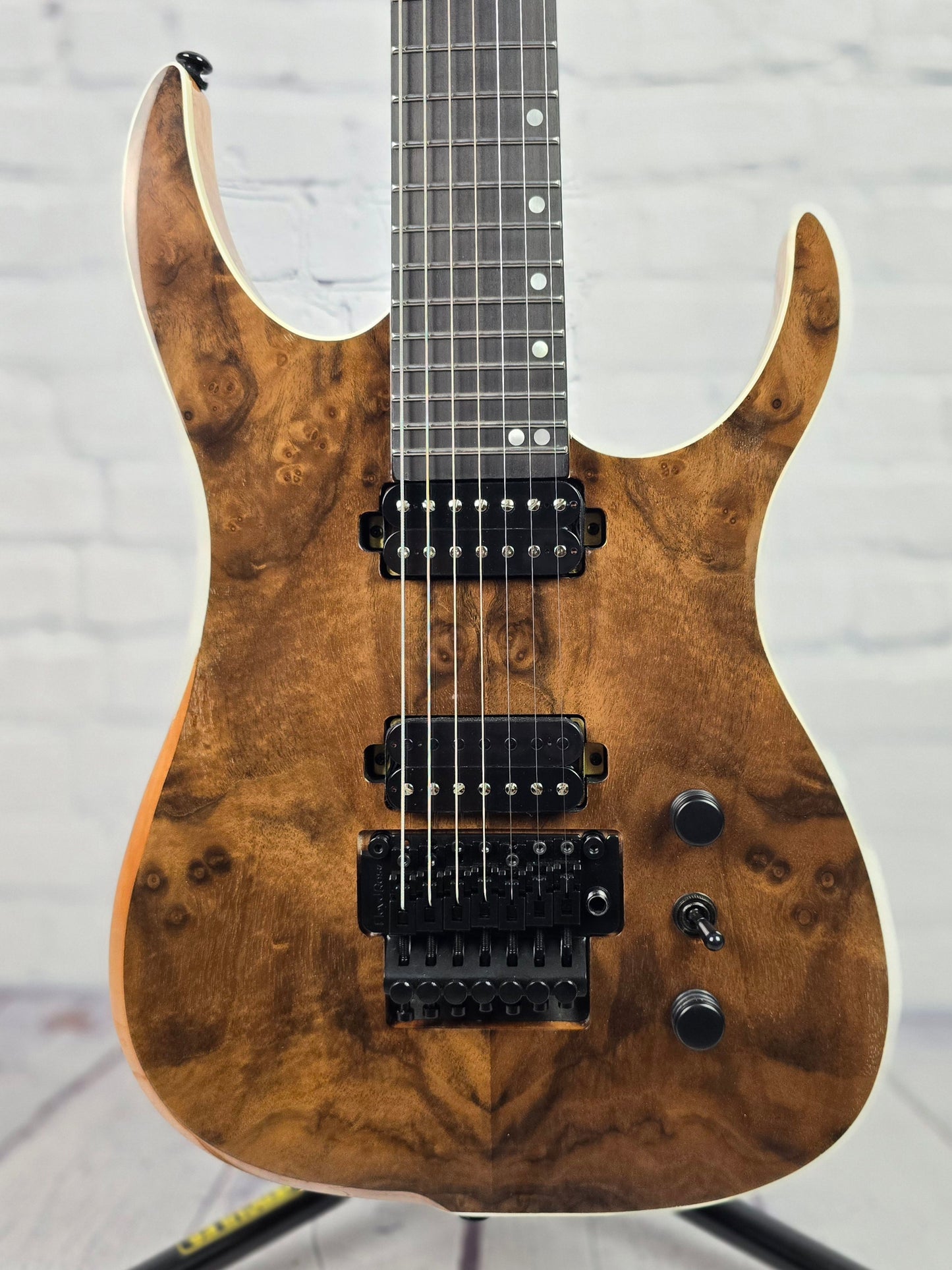 Ormsby Hype GTR 7 String Electric Guitar Floyd Rose Exotic Walnut