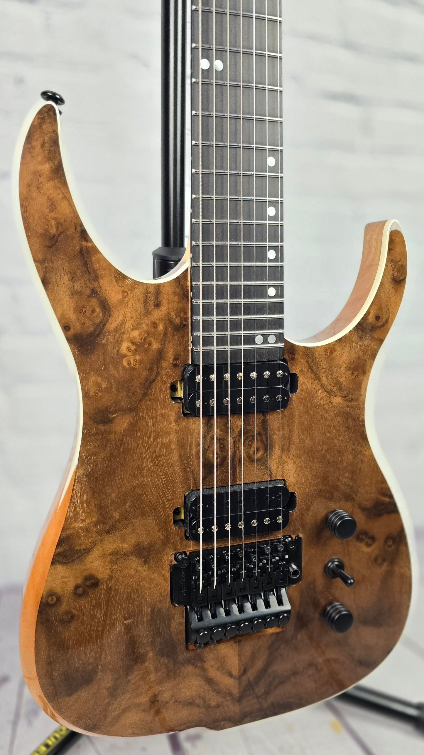 Ormsby Hype GTR 7 String Electric Guitar Floyd Rose Exotic Walnut