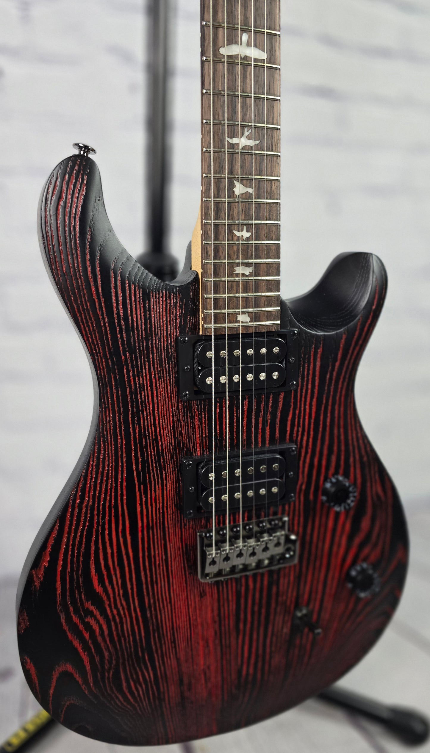 Paul Reed Smith PRS SE CE24 Sandblasted Electric Guitar Limited Edition Red