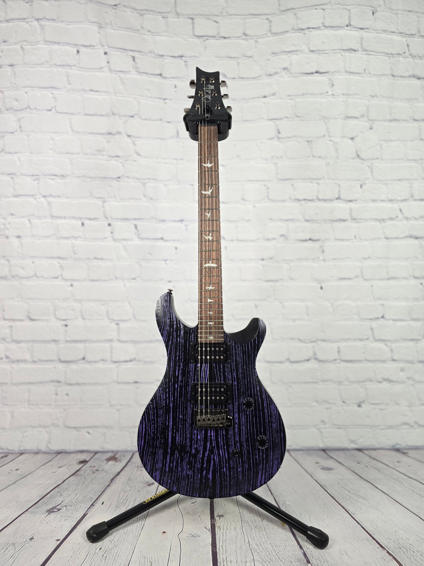 Paul Reed Smith PRS SE CE24 Sandblasted Electric Guitar Limited Edition Purple