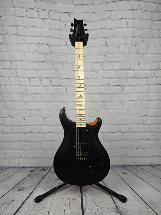 Paul Reed Smith PRS Dustie Waring Limited Edition CE24 Hardtail Electric Guitar Black Top