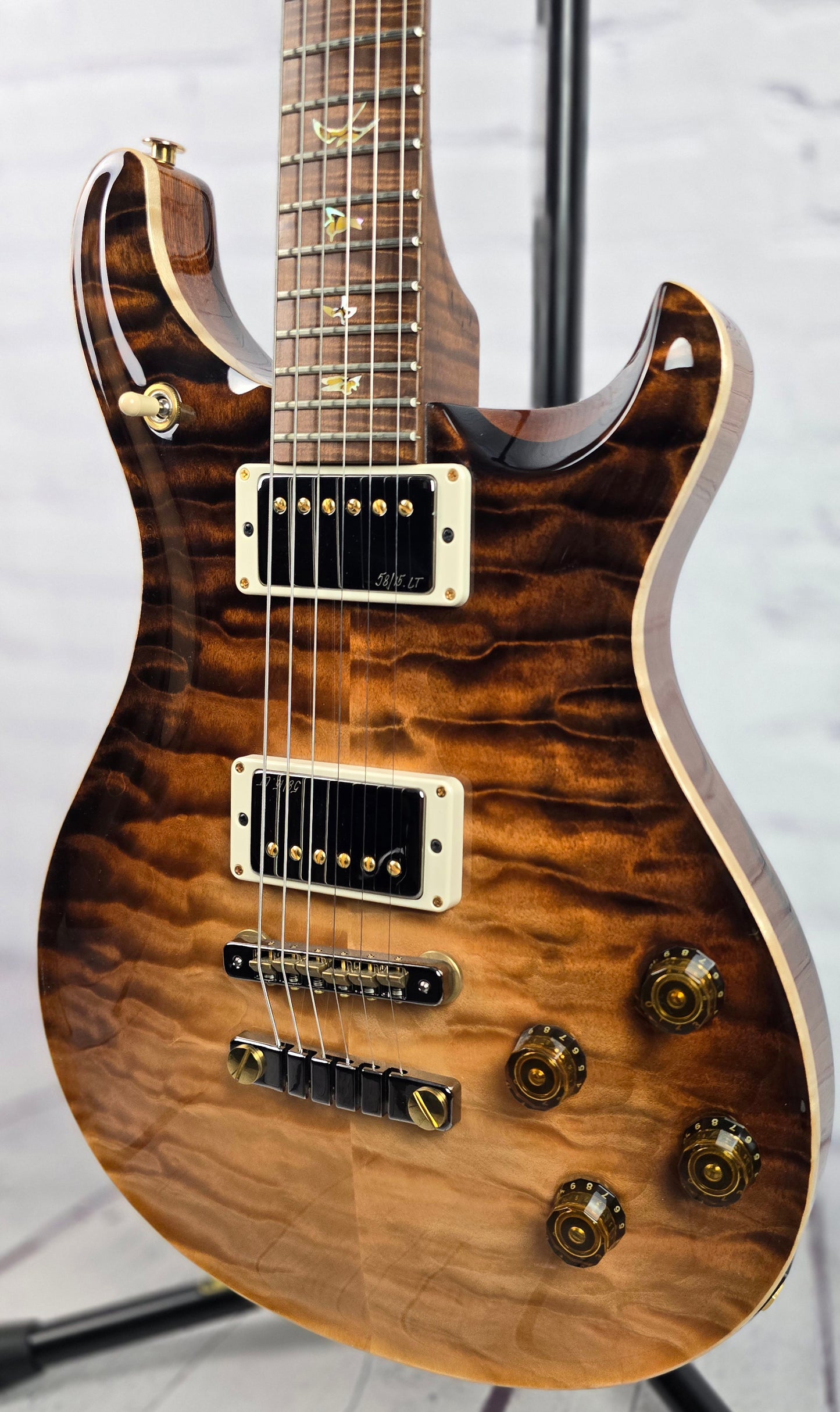 Paul Reed Smith PRS Private Stock McCarty 594 Electric Guitar Amaretto Dragon's Breath