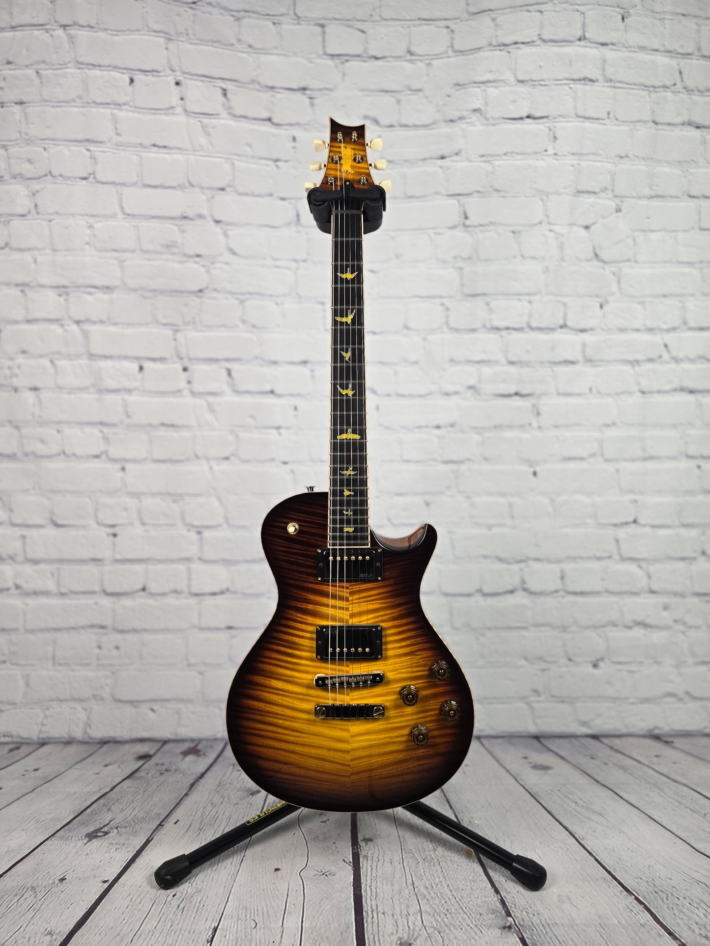 Paul Reed Smith PRS Private Stock McCarty 594 Singlecut Semi-Hollow Electric Guitar McCarty Glow Thin Smokeburst