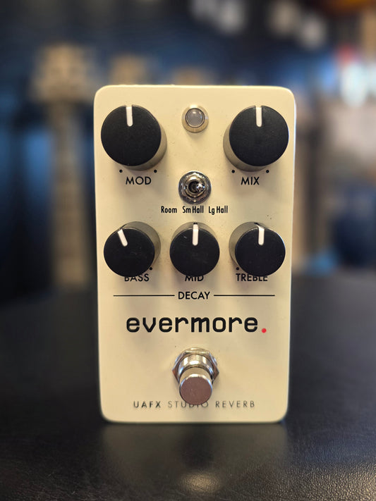 USED Universal Audio UA Evermore Studio Reverb Pedal