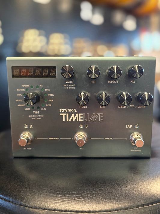 USED Strymon Timeline Multi-Dimensional Delay Effects Pedal