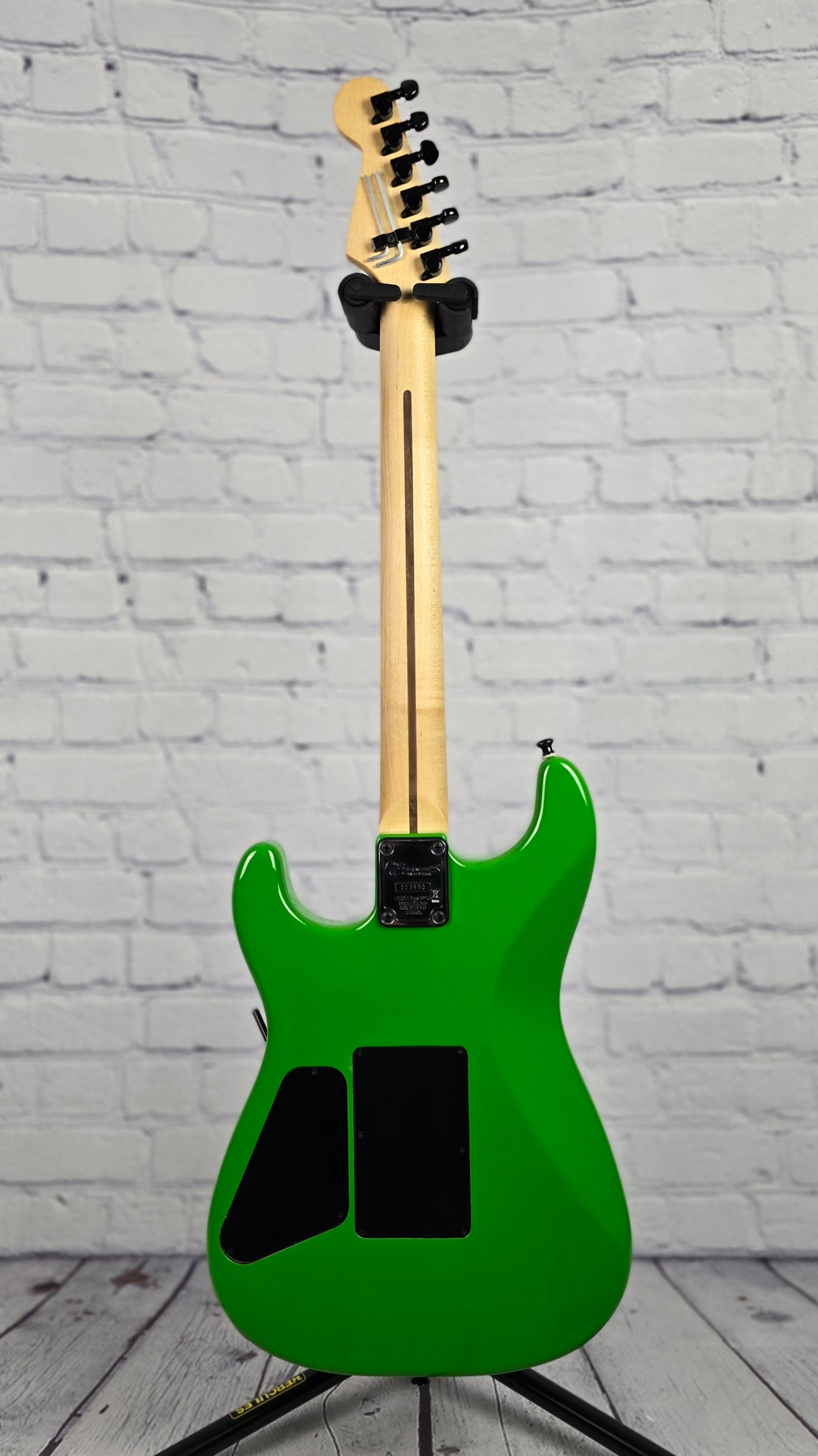 USED Charvel USA San Dimas Style 1 6 String Electric Guitar Slime Green