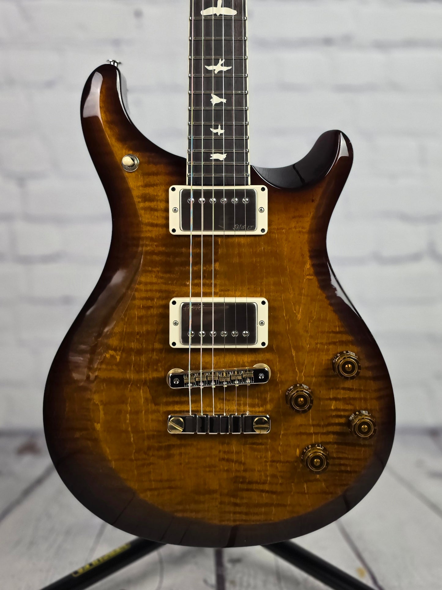 Paul Reed Smith PRS S2 McCarty 594 Electric Guitar Black Amber