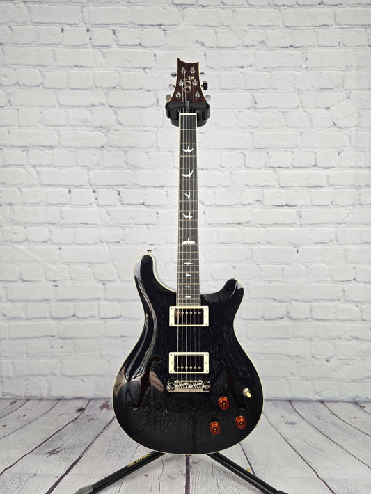 Paul Reed Smith PRS SE Hollowbody Standard Piezo 6 String Electric Guitar Dog Hair Smokeburst