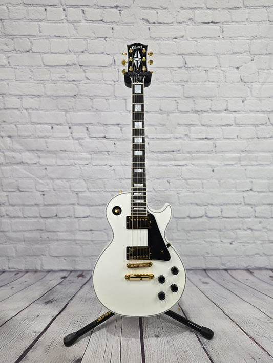 Gibson Custom Shop Les Paul Custom Electric Guitar Gloss White