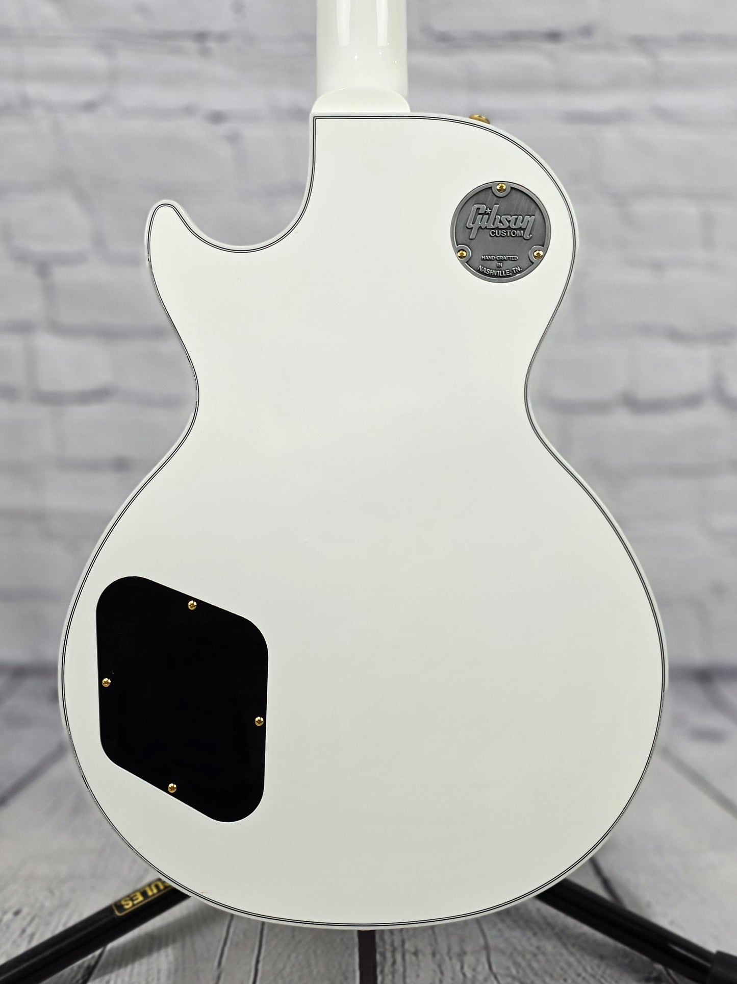 Gibson Custom Shop Les Paul Custom Electric Guitar Gloss White