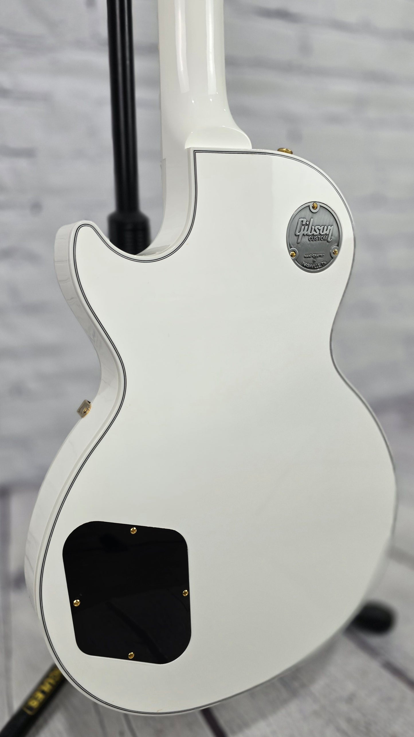 Gibson Custom Shop Les Paul Custom Electric Guitar Gloss White