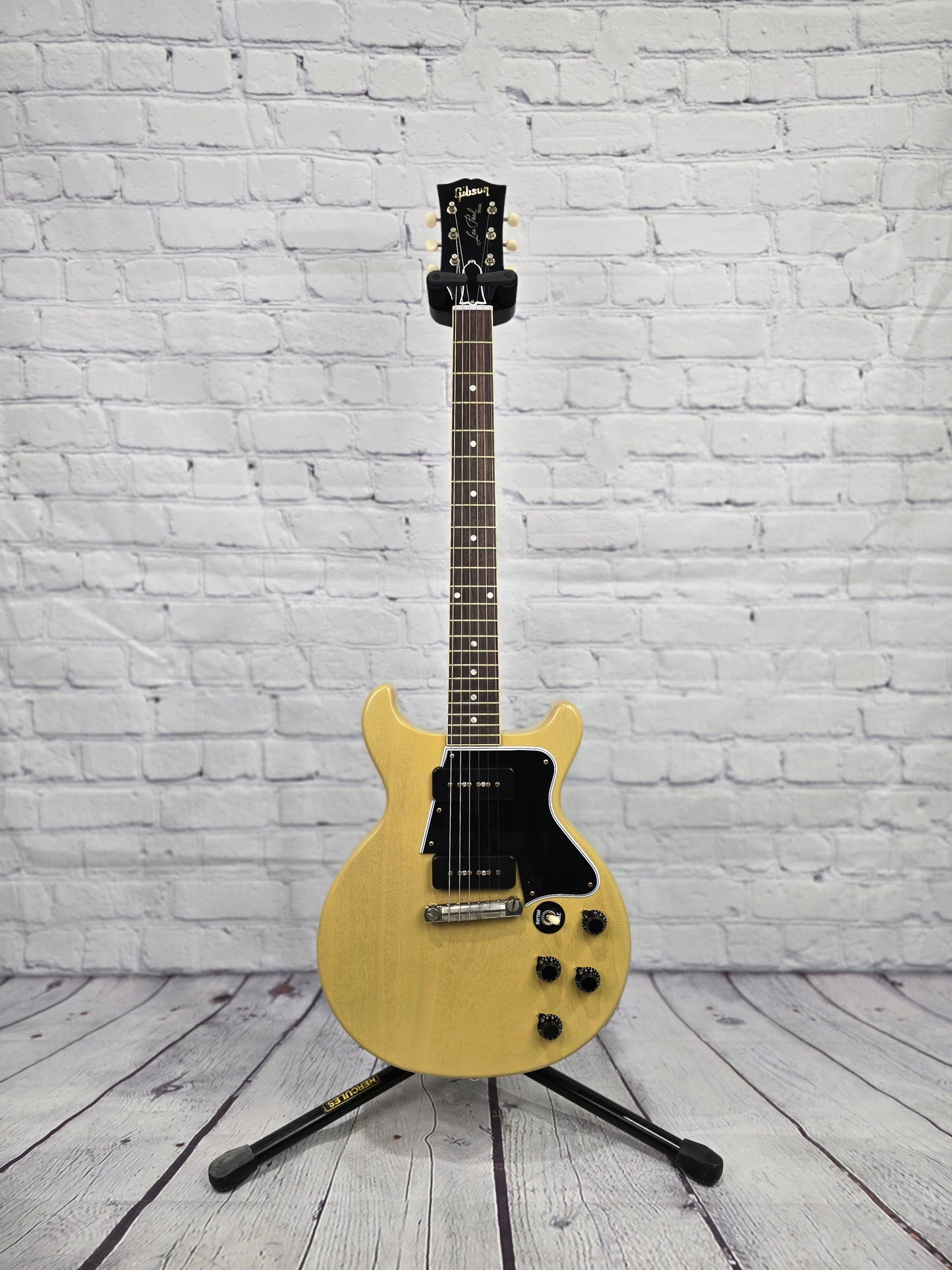 Gibson Custom Shop 1960 Reissue Les Paul Special Double Cutaway Electric Guitar TV Yellow