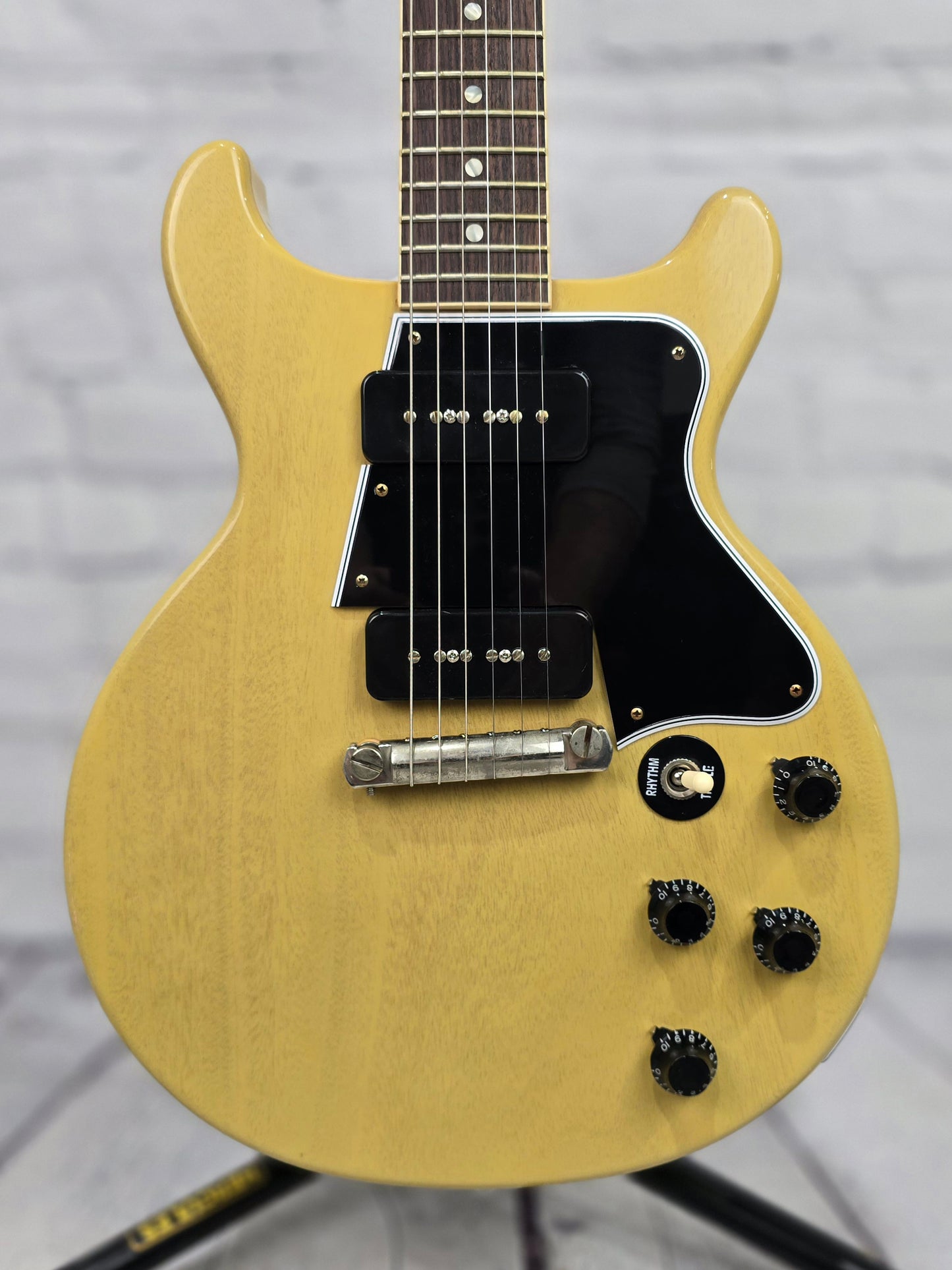 Gibson Custom Shop 1960 Reissue Les Paul Special Double Cutaway Electric Guitar TV Yellow