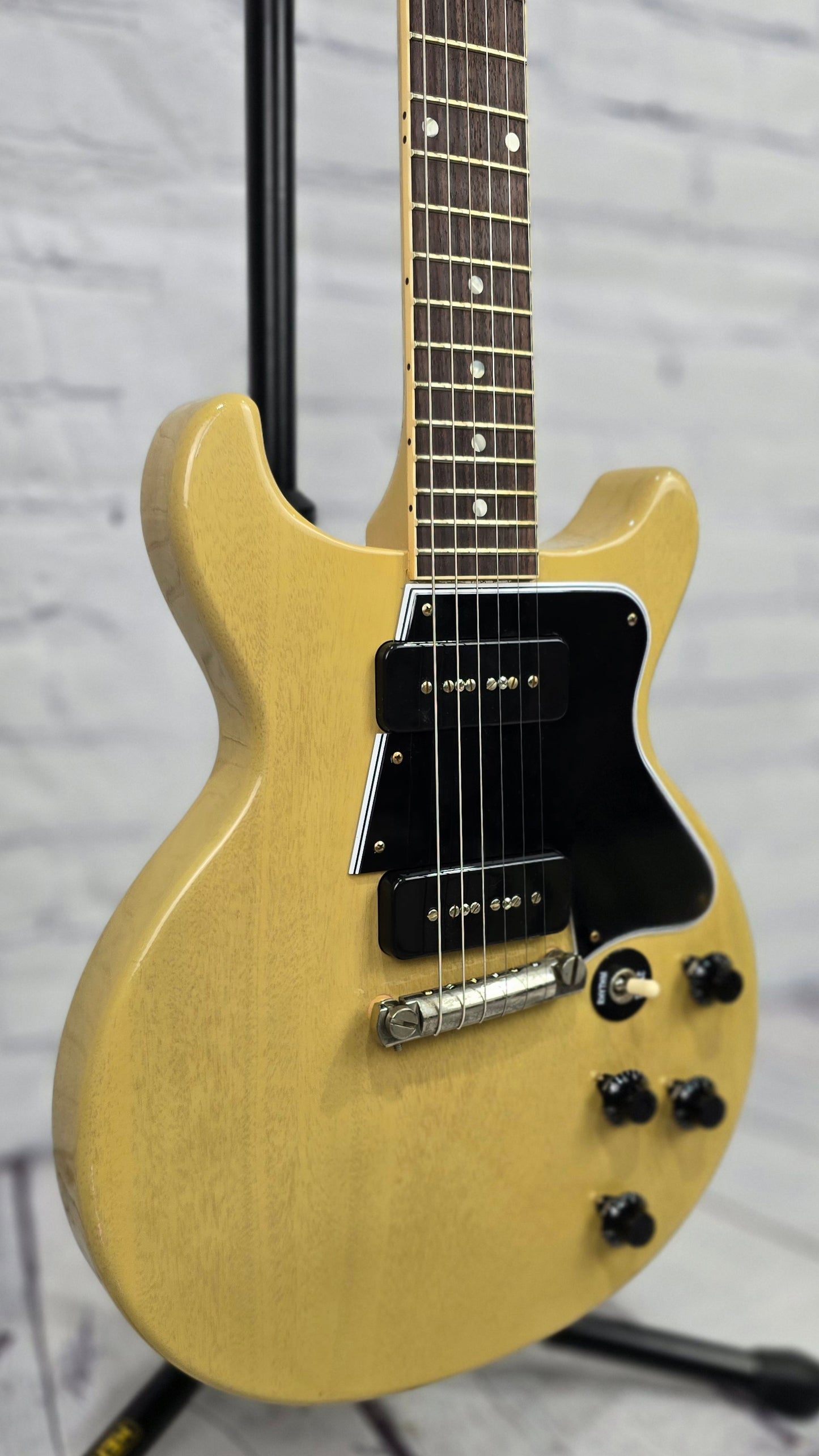 Gibson Custom Shop 1960 Reissue Les Paul Special Double Cutaway Electric Guitar TV Yellow