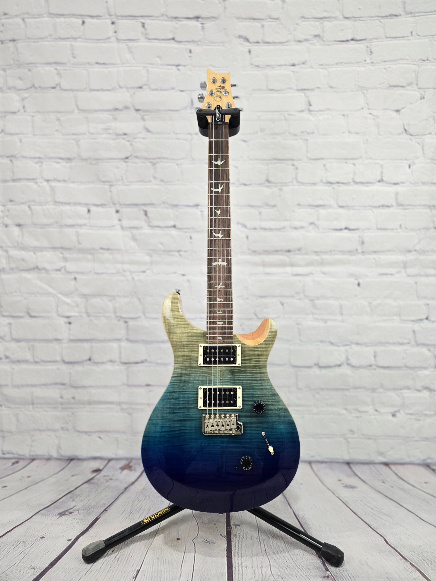 Paul Reed Smith PRS SE Custom 24 Limited 6 String Electric Guitar Blue Fade