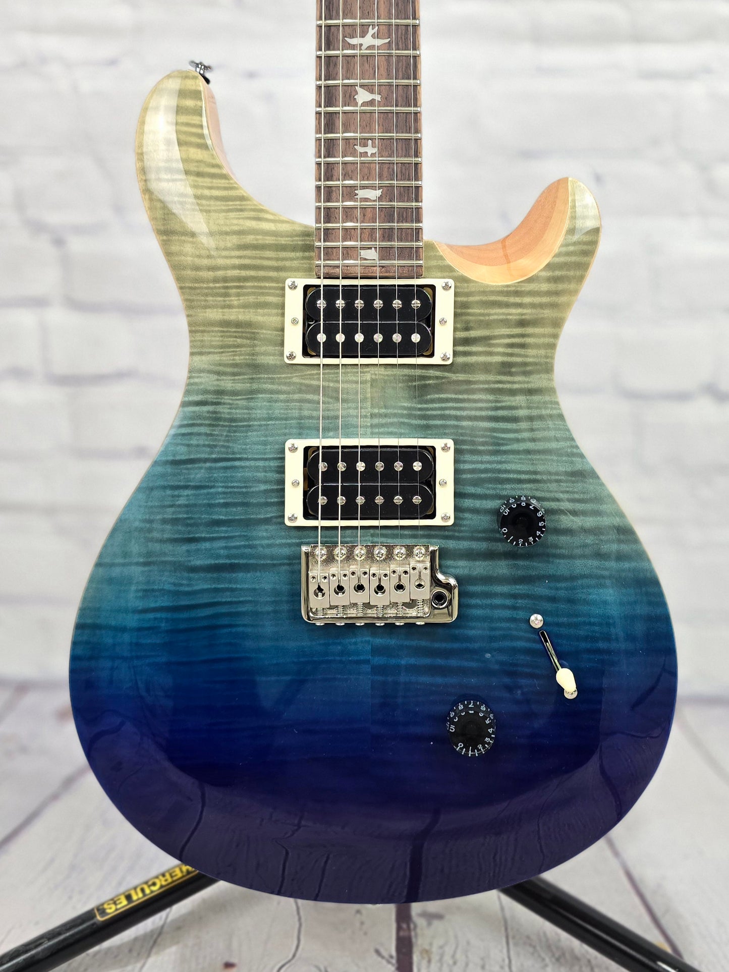 Paul Reed Smith PRS SE Custom 24 Limited 6 String Electric Guitar Blue Fade