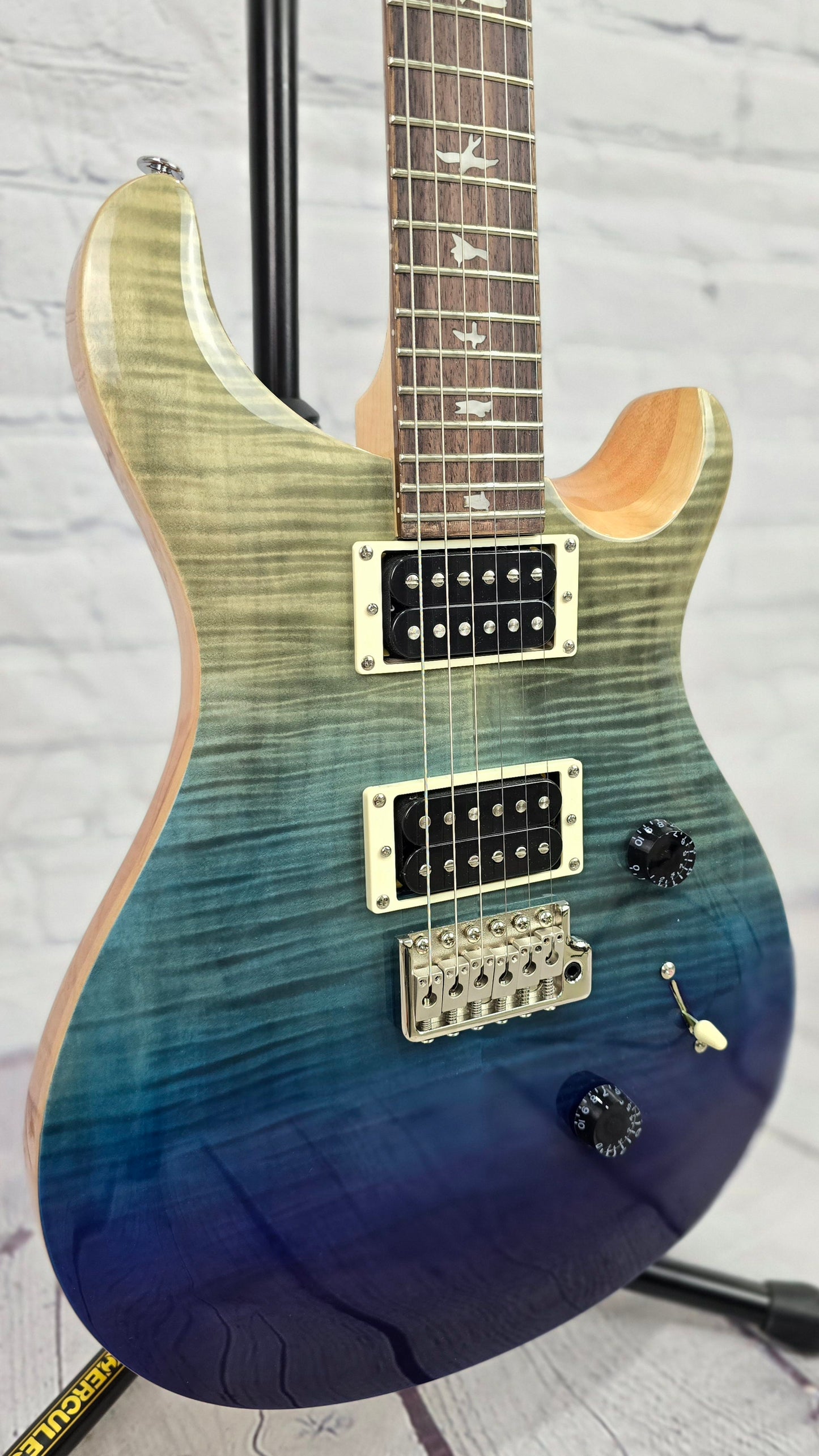 Paul Reed Smith PRS SE Custom 24 Limited 6 String Electric Guitar Blue Fade