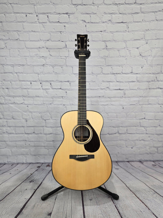 Yamaha Guitars FS9 Rosewood Concert Acoustic Guitar Natural Adirondack Spruce