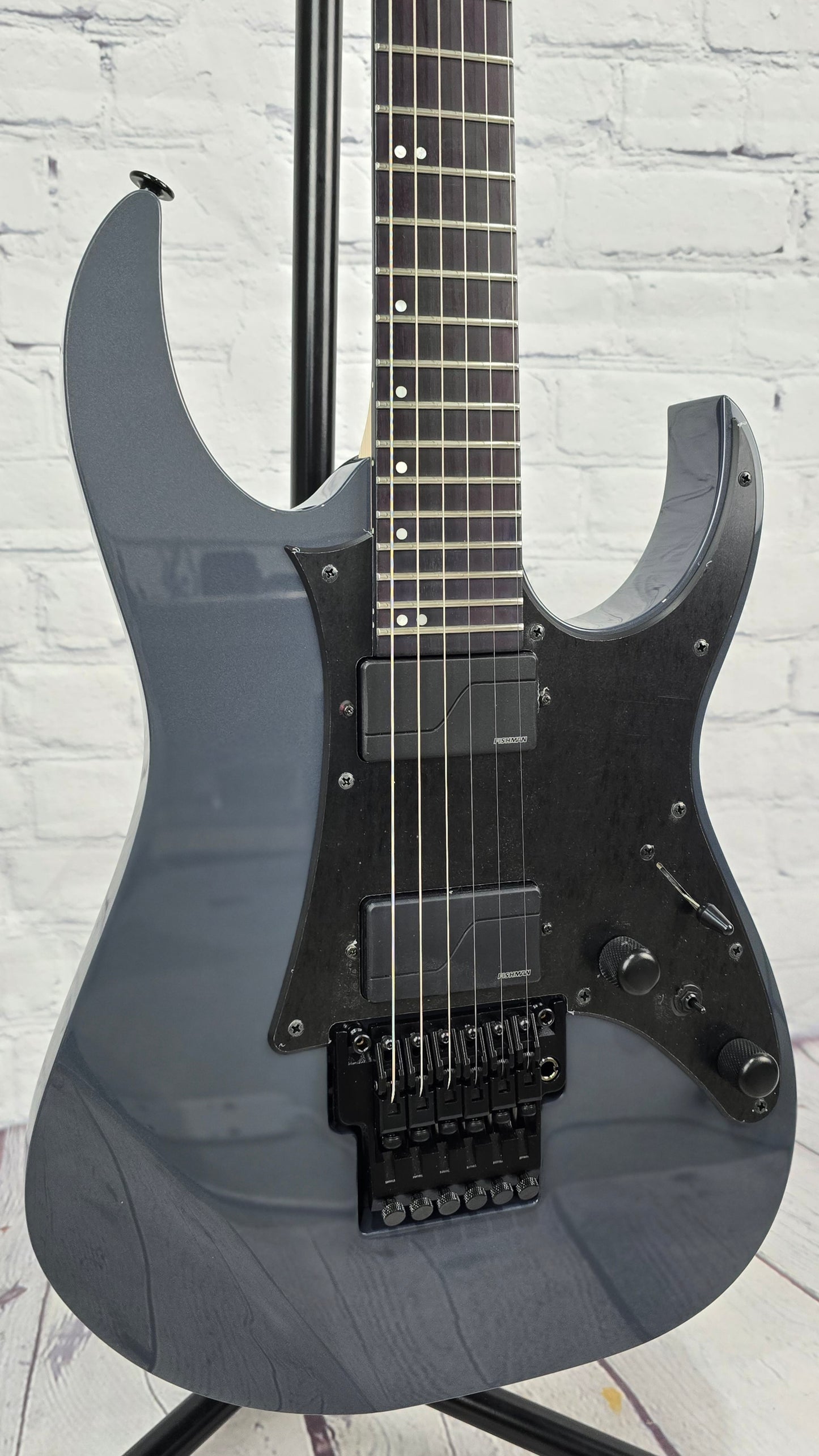 Ibanez Prestige RGR5130 GRM 6 String Electric Guitar Grey Metallic