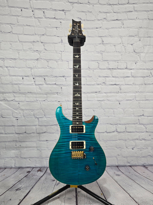 Paul Reed Smith PRS Custom 24 Core 10 Top Electric Guitar Carroll Blue