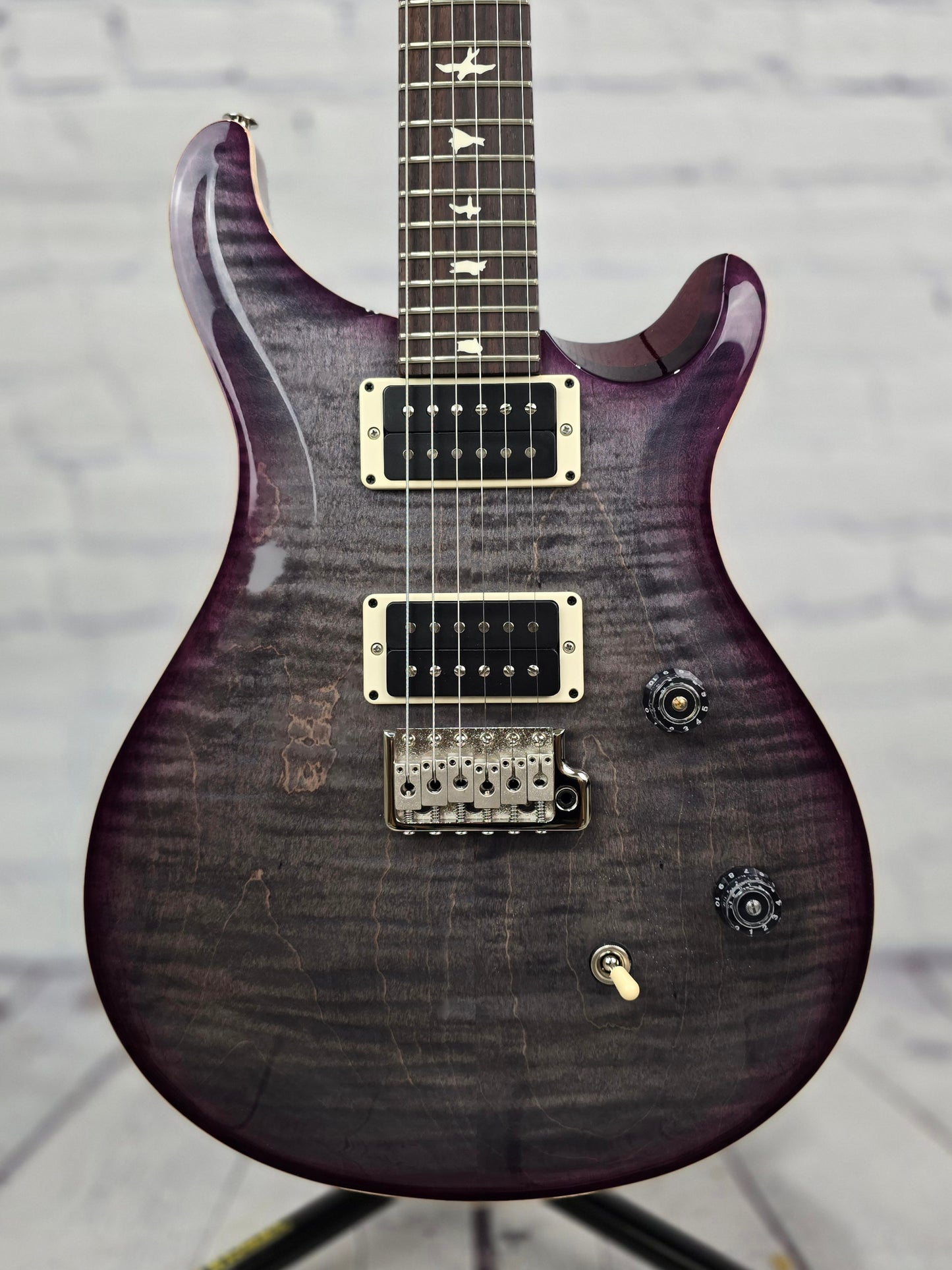 Paul Reed Smith PRS CE24 Bolt-On Electric Guitar Faded Grey Purple Burst