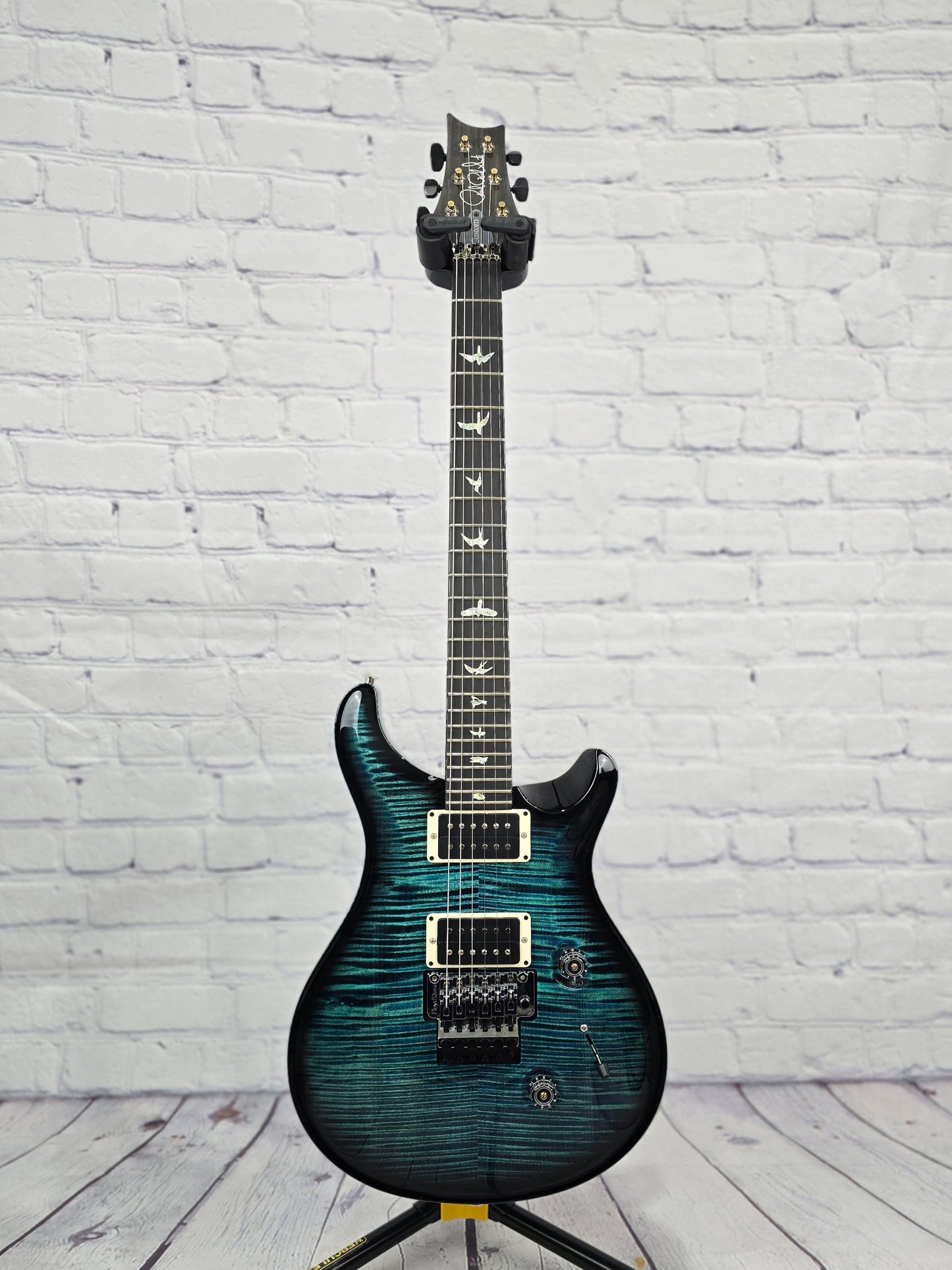 Paul Reed Smith PRS Custom 24 Floyd Electric Guitar 10 Top Cobalt Smokeburst