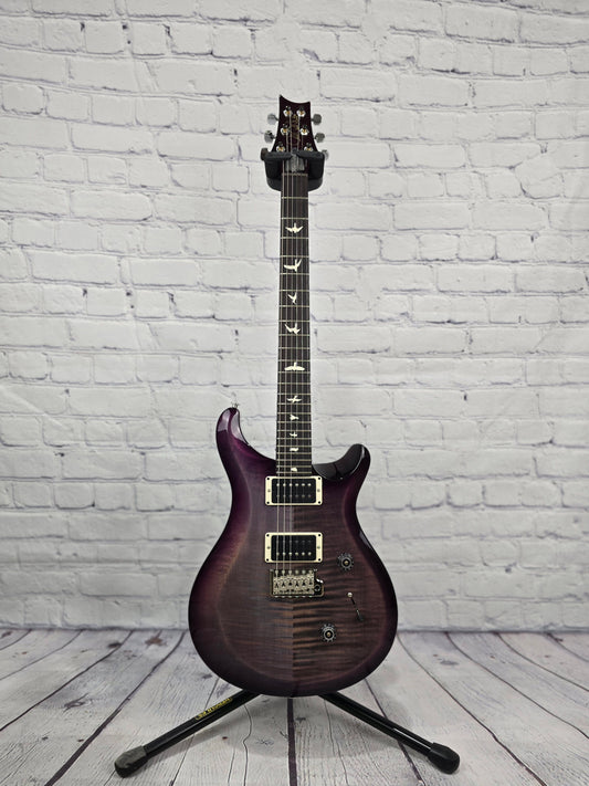 Paul Reed Smith PRS S2 Custom 24 Electric Guitar Faded Grey Black Purple Burst