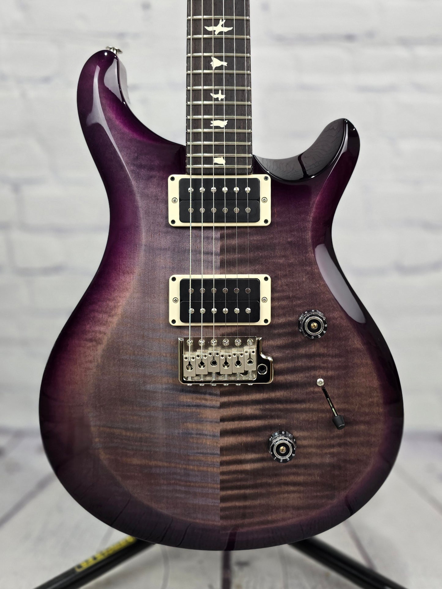 Paul Reed Smith PRS S2 Custom 24 Electric Guitar Faded Grey Black Purple Burst