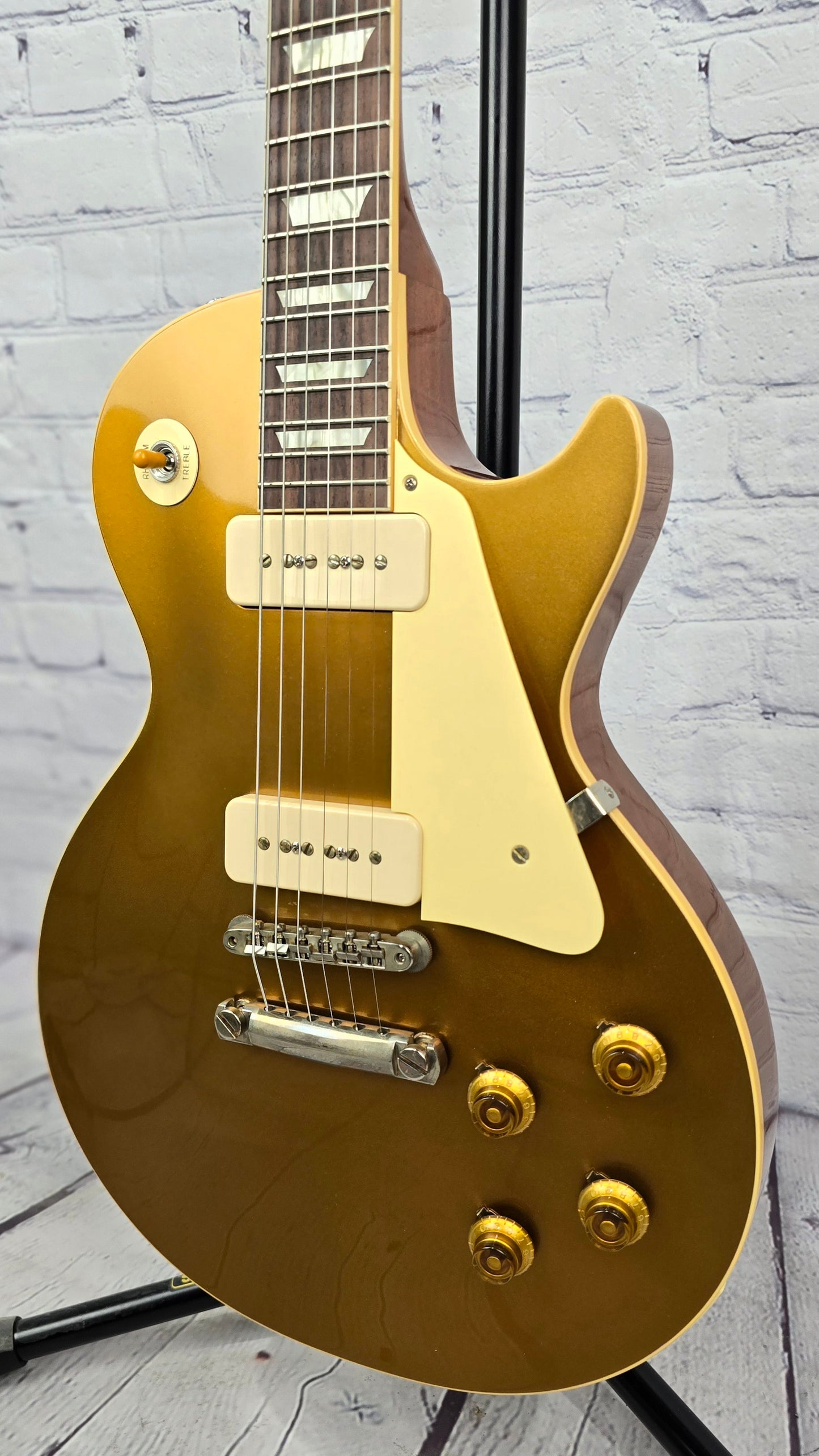 Gibson Custom Shop 1956 Les Paul Reissue Electric Guitar Goldtop VOS