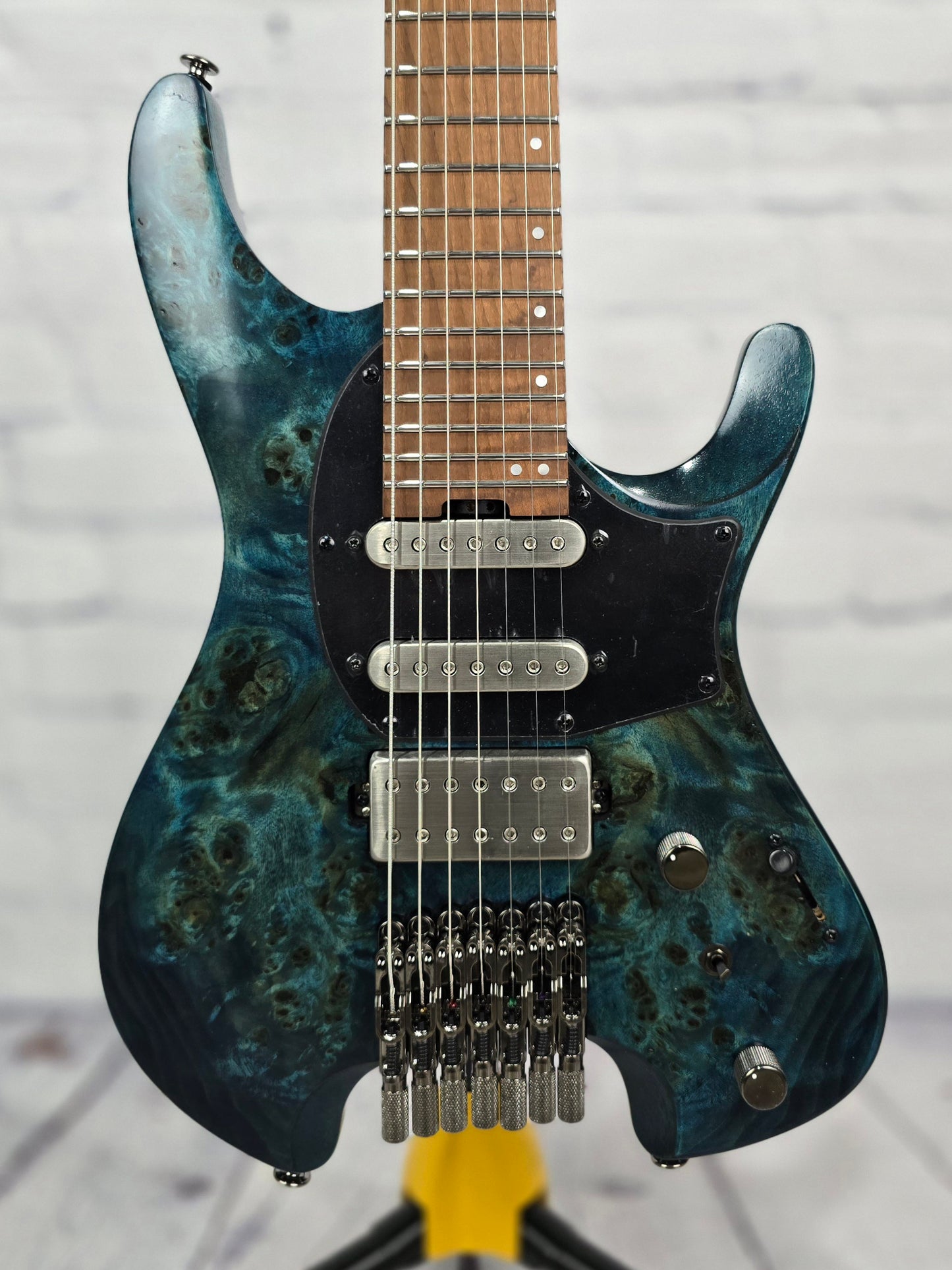 Ibanez Q547PB COL 7 String Electric Guitar Cosmic Blue Low Gloss