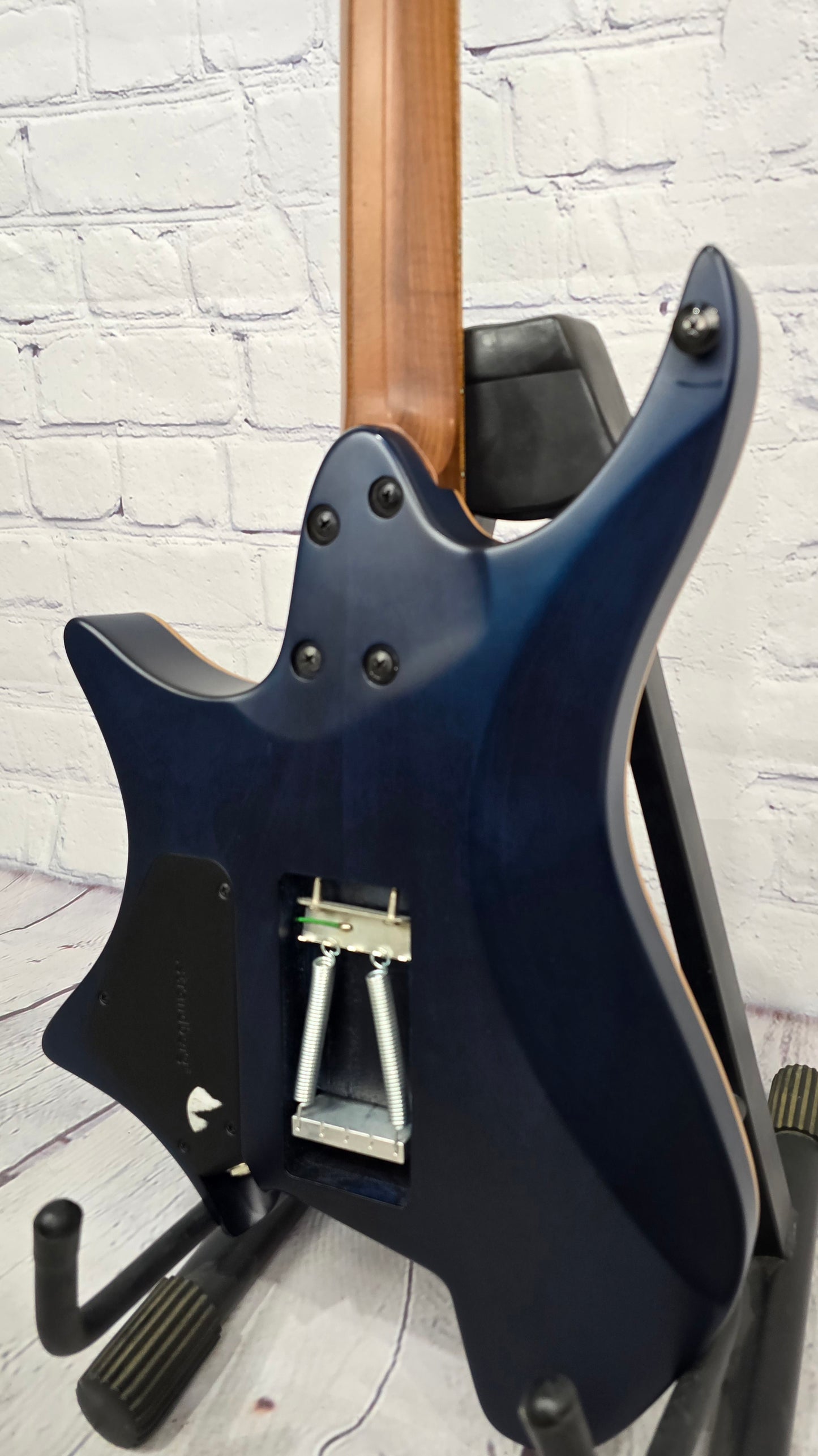 USED Strandberg Boden Standard 6 Trem Flame Maple - Trans Blue