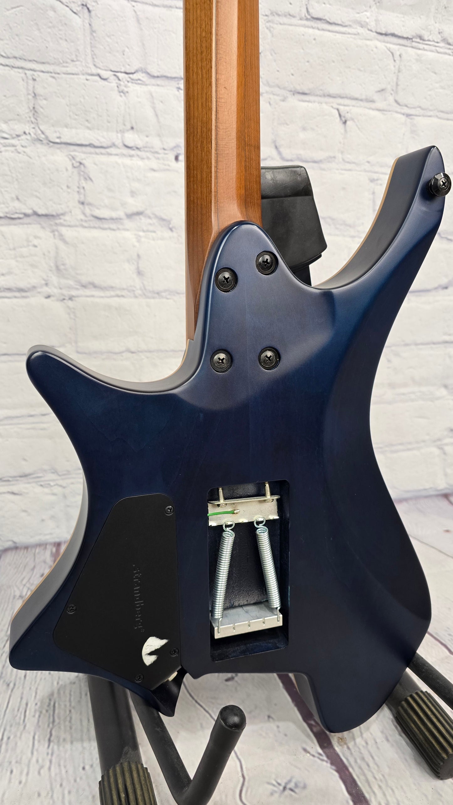 USED Strandberg Boden Standard 6 Trem Flame Maple - Trans Blue