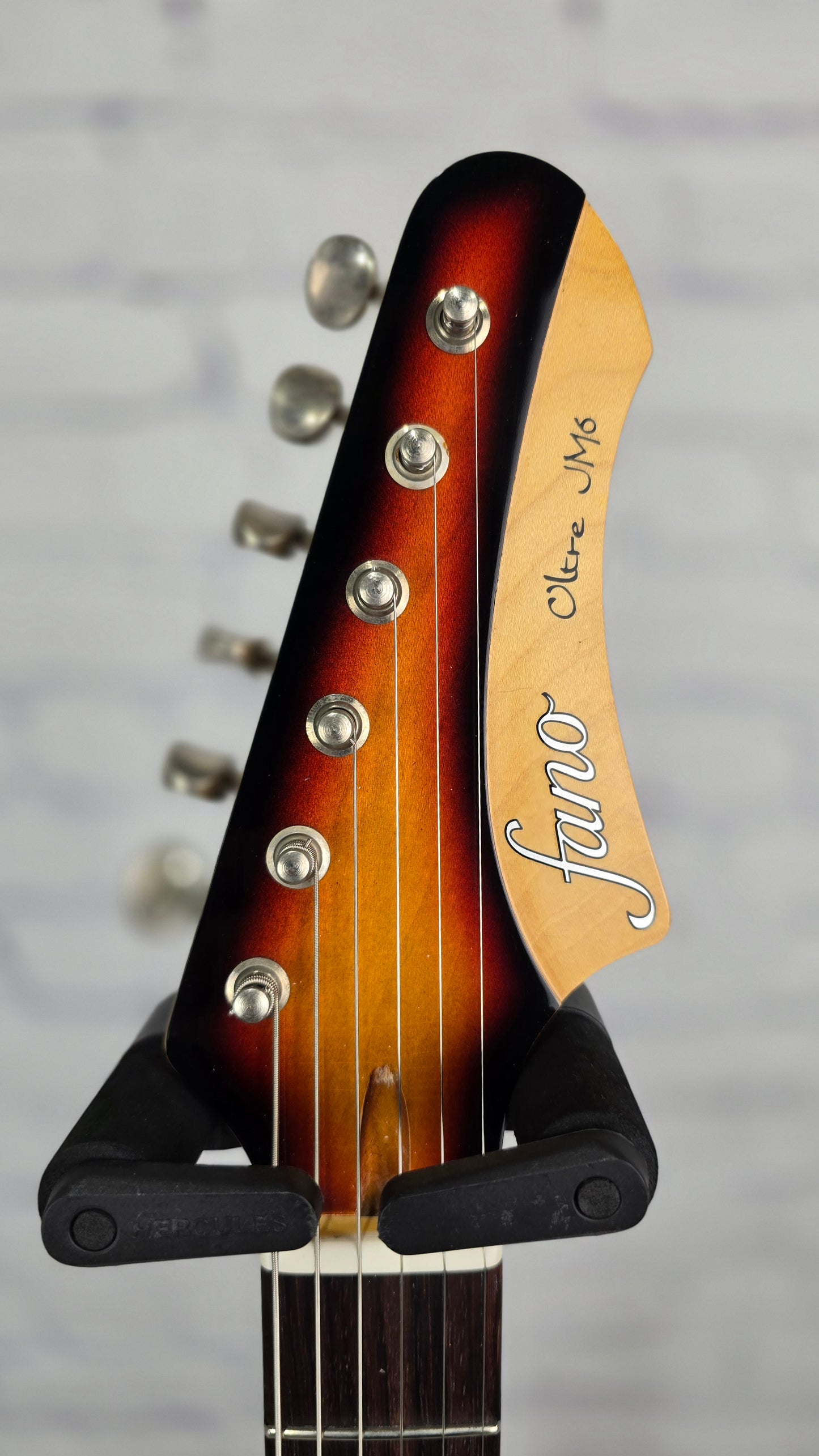 Fano Guitars JM6 Oltre 6 String Electric Guitar Lollar P90 Sunburst 3TSB Medium Distress