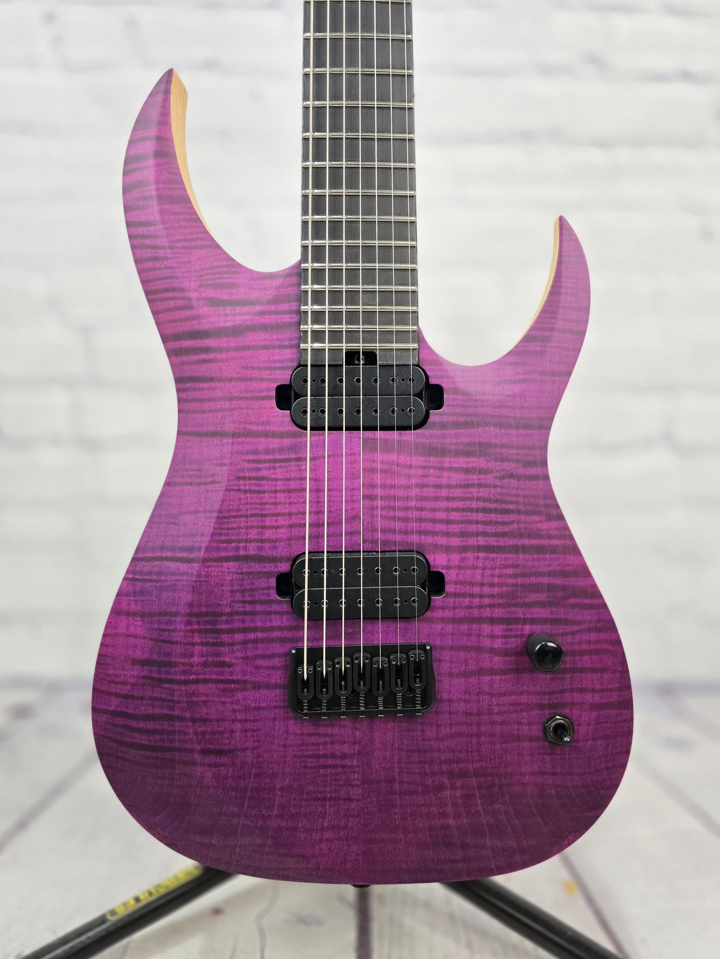 Schecter Guitars John Browne TAO 7 String Electric Guitar Satin Trans Purple