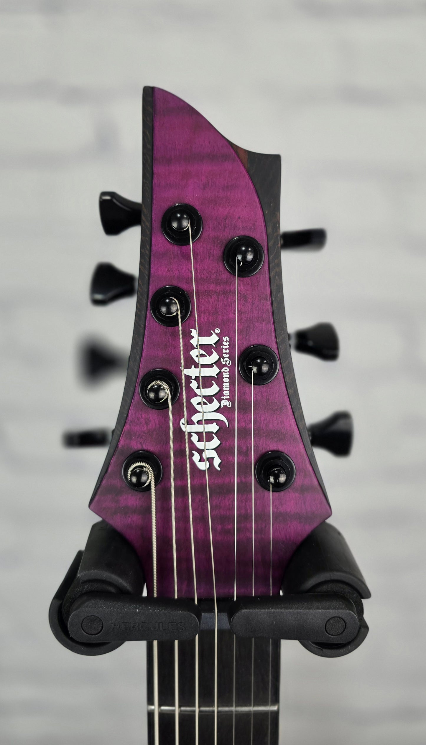 Schecter Guitars John Browne TAO 7 String Electric Guitar Satin Trans Purple