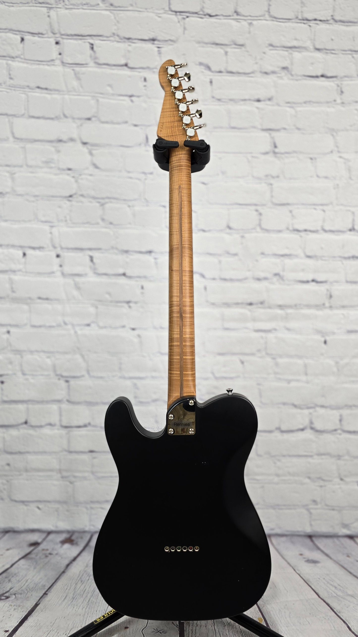 LSL Instruments Baribone 6 String Electric Guitar 27.5" Baritone Satin Black